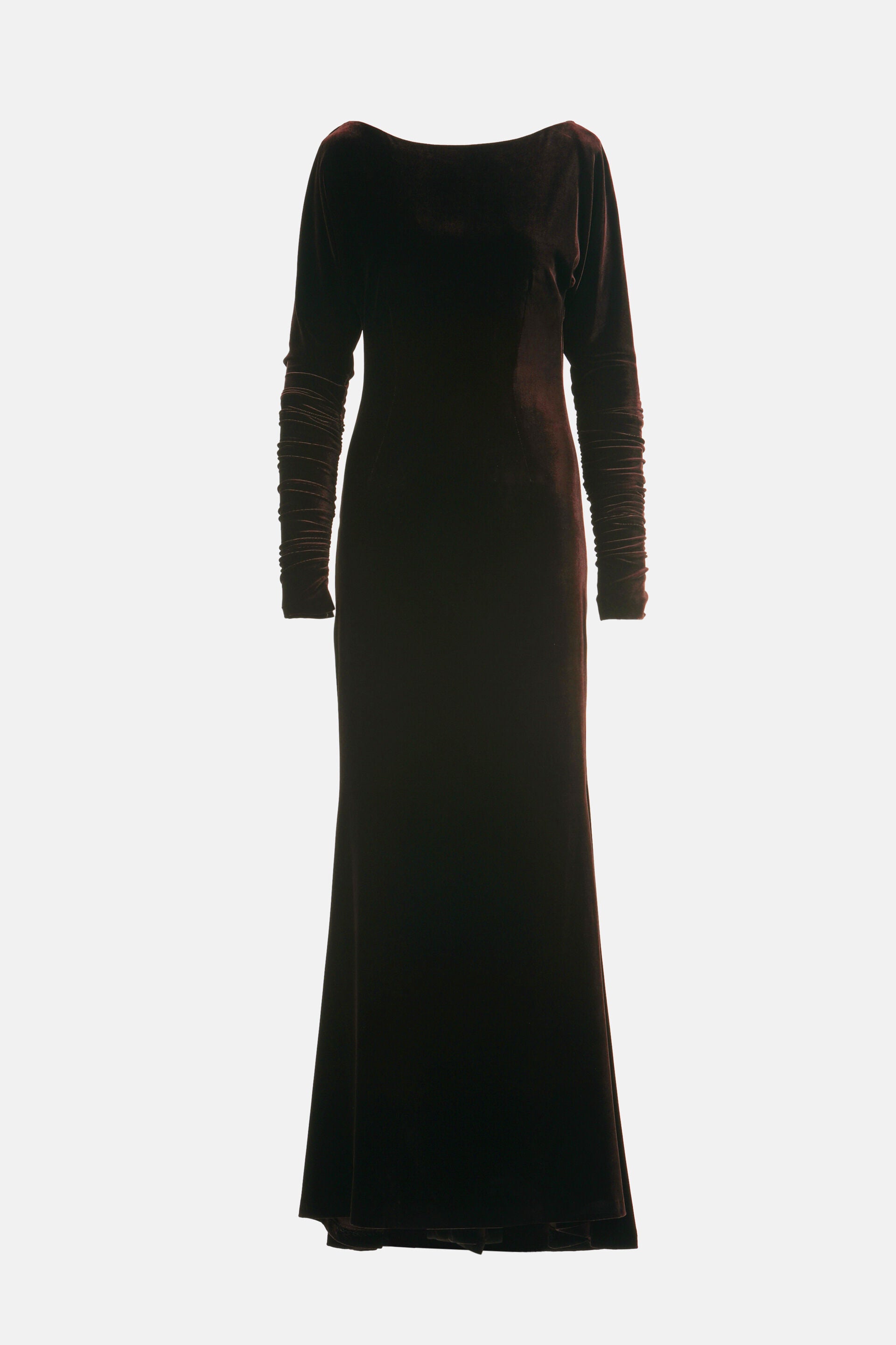 Luisa Spagnoli_Gianduia_Girocollo - Elegant Maxi Dress_GIROCOLLO_0998_05