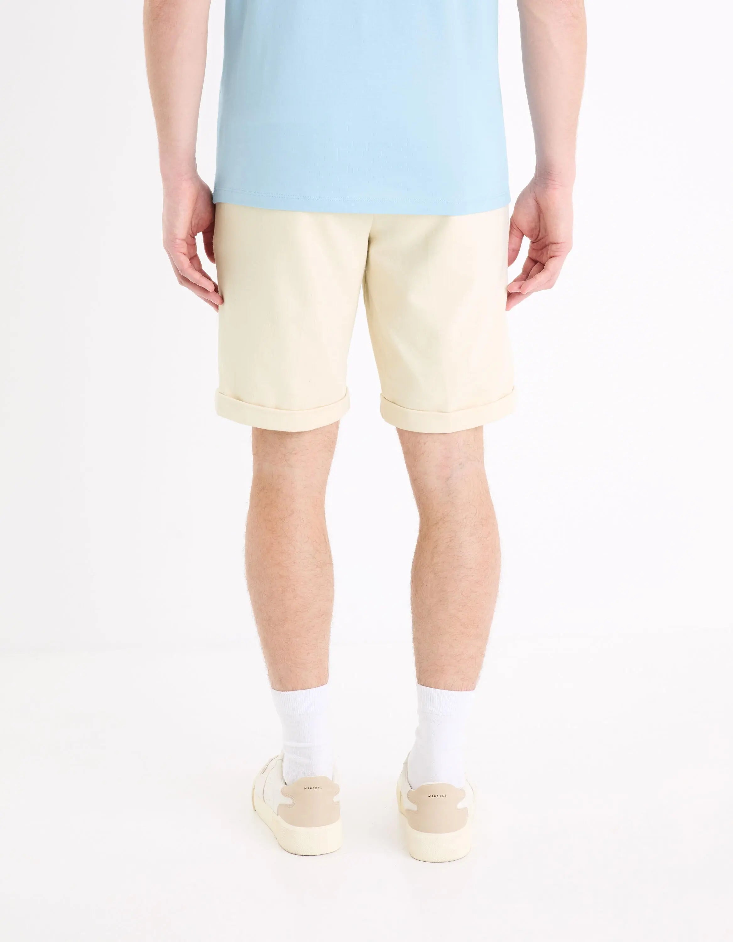 24H Stretch Cotton Bermuda Shorts_GOBELLOBM_NATURAL_04