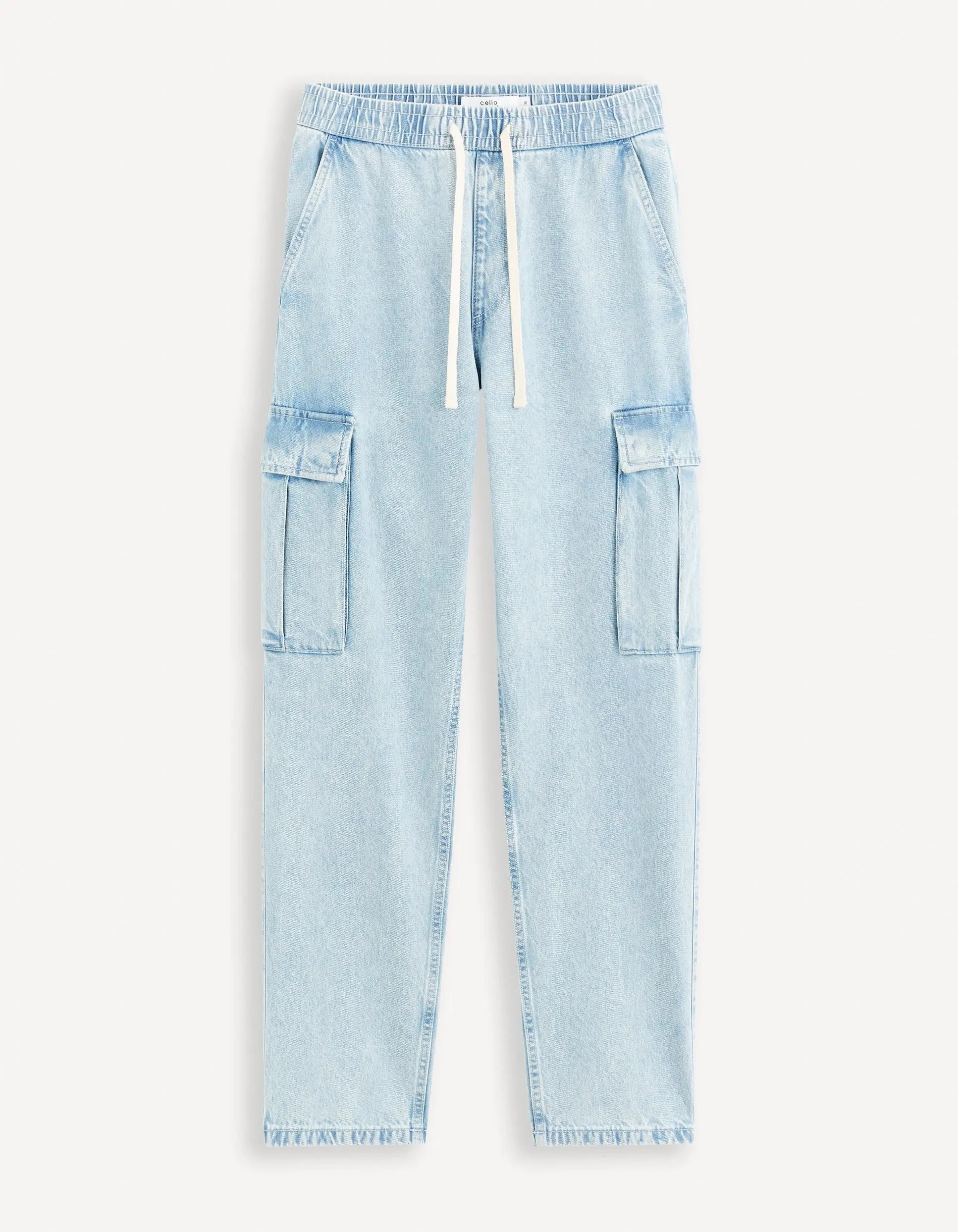 100% Cotton Cargo Jeans_GOCARGO1_BLEACHED_01