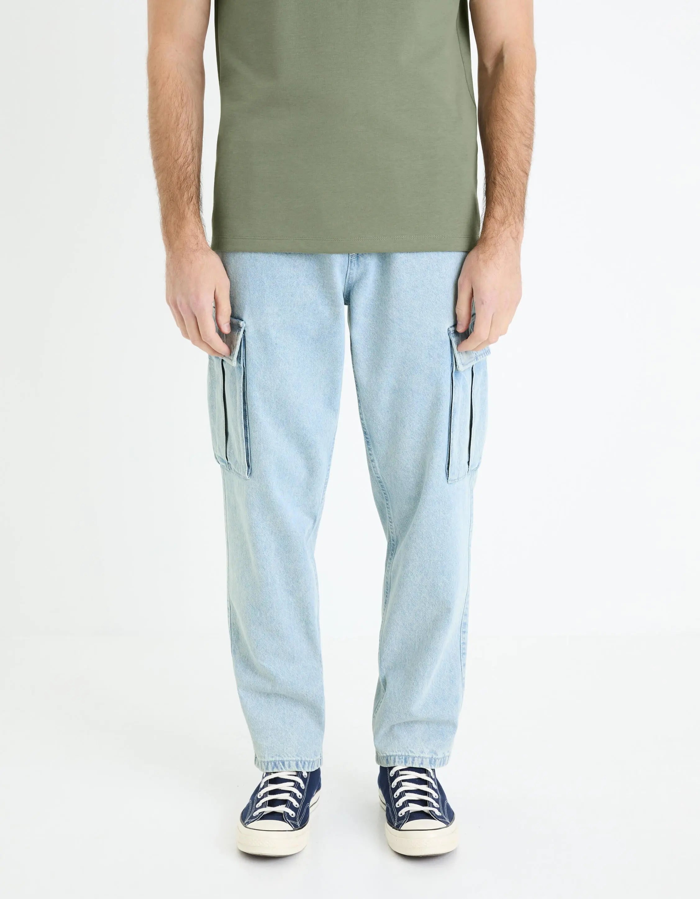 100% Cotton Cargo Jeans_GOCARGO1_BLEACHED_03