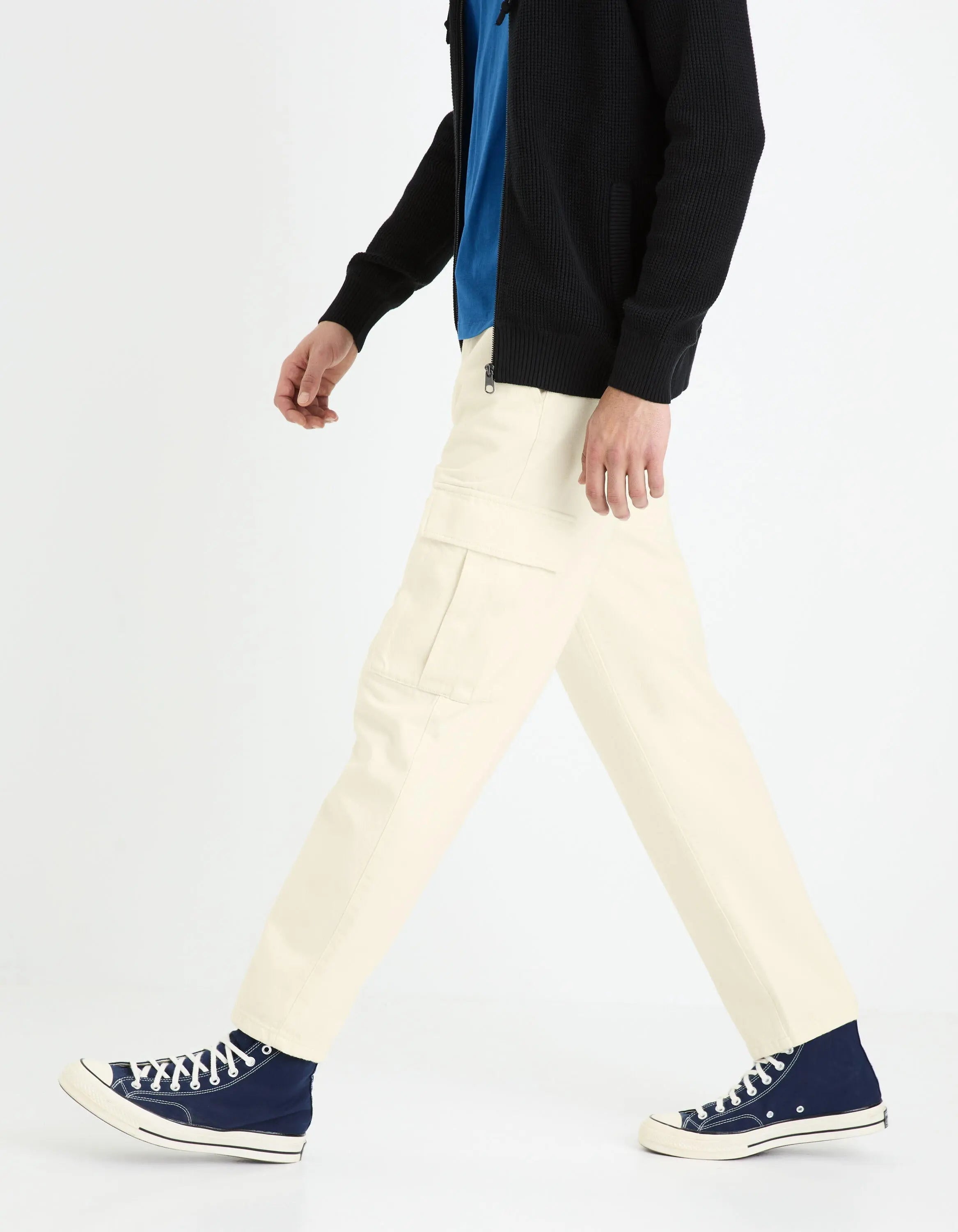 100% Cotton Cargo Jeans_GOCARGO1_ECRU_05