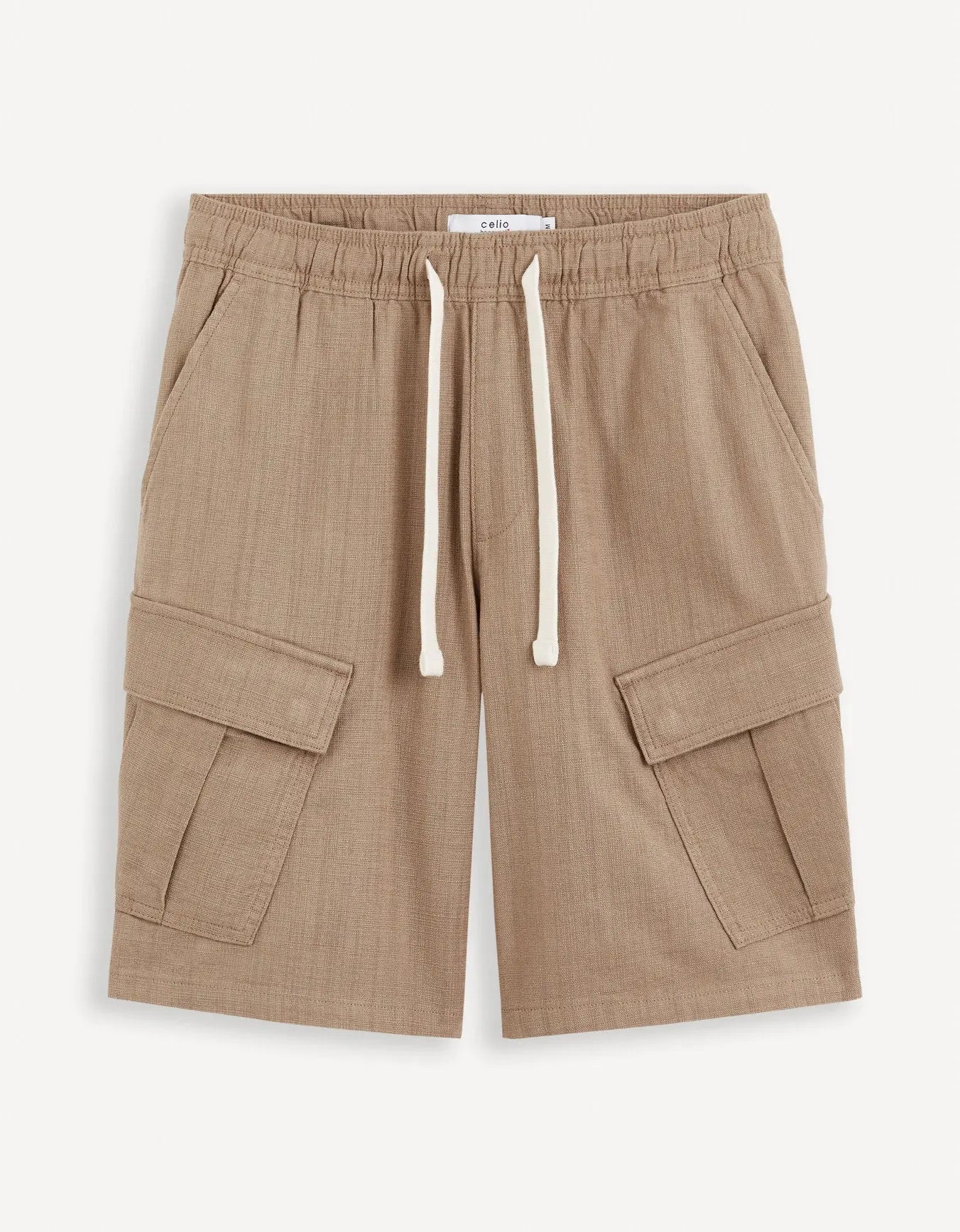 Cotton Cargo Bermuda Shorts_GOCARGOBM_BEIGE 05_01