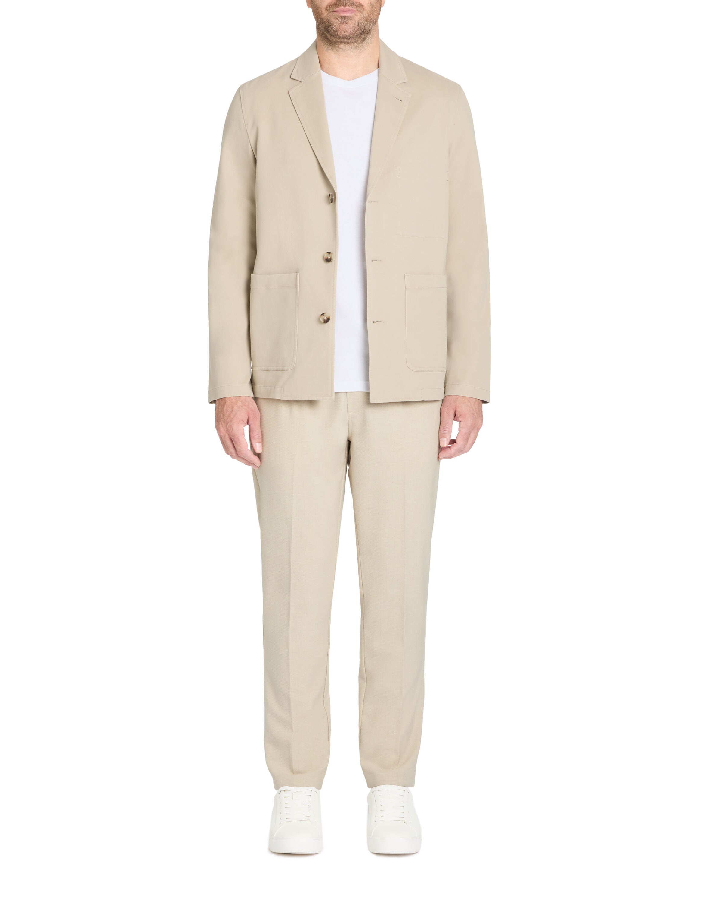 Celio_Beige 24H Slim Pants_GOPICK_BEIGE_01