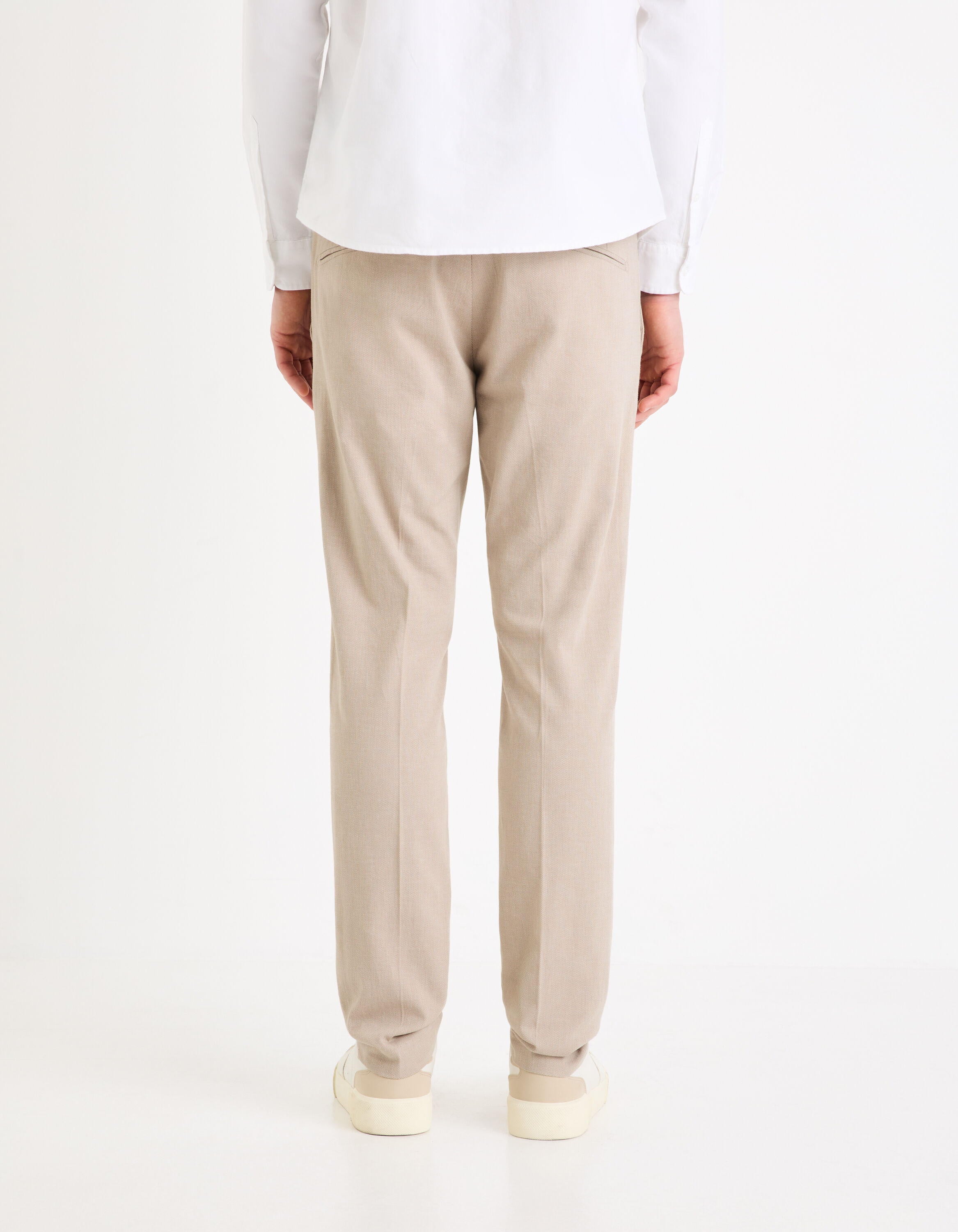 Stretch Chino Pants_GOSI_BEIGE_04