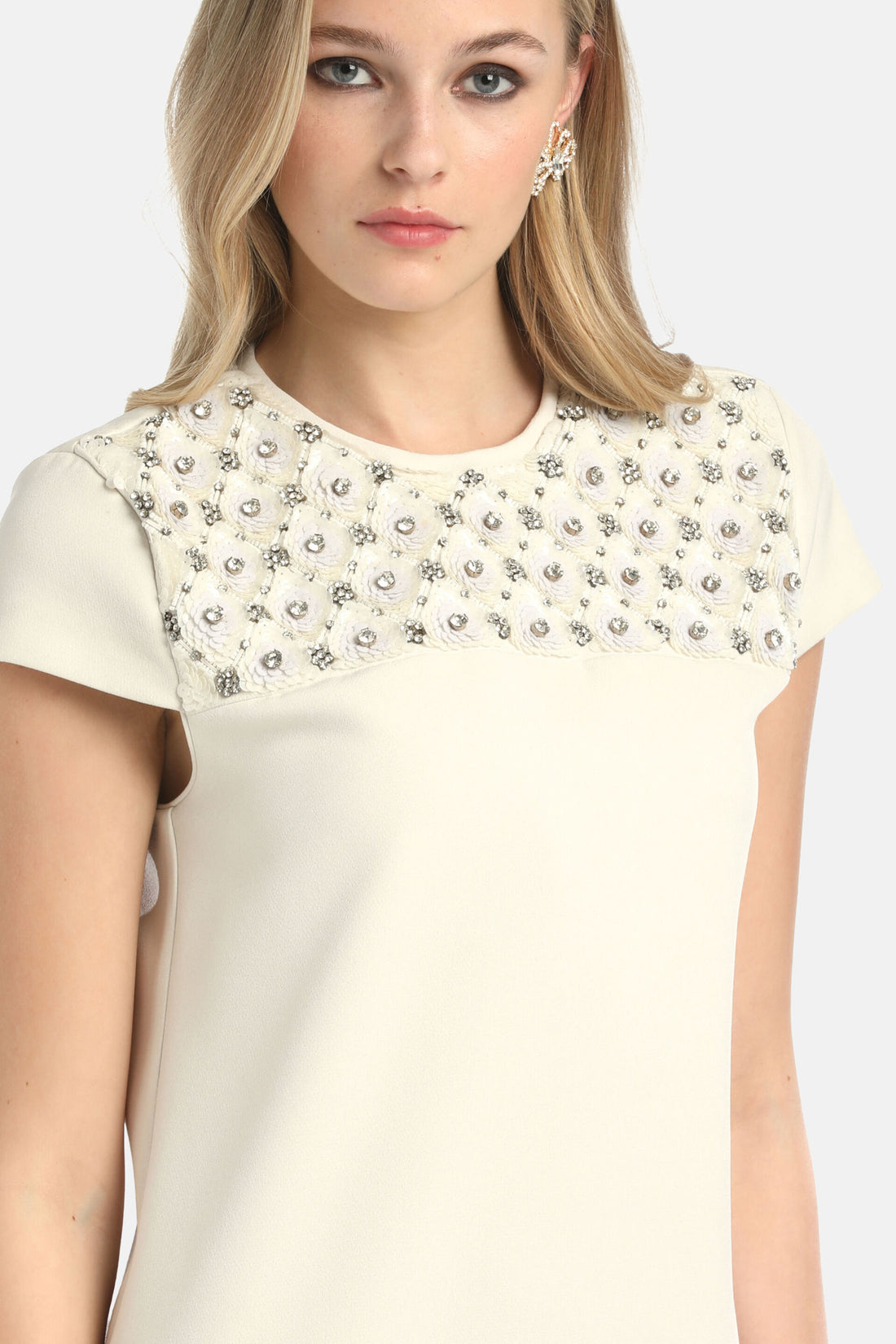 Luisa Spagnoli_Panna_Gravina - Elegant Minidress_GRAVINA_0255_02