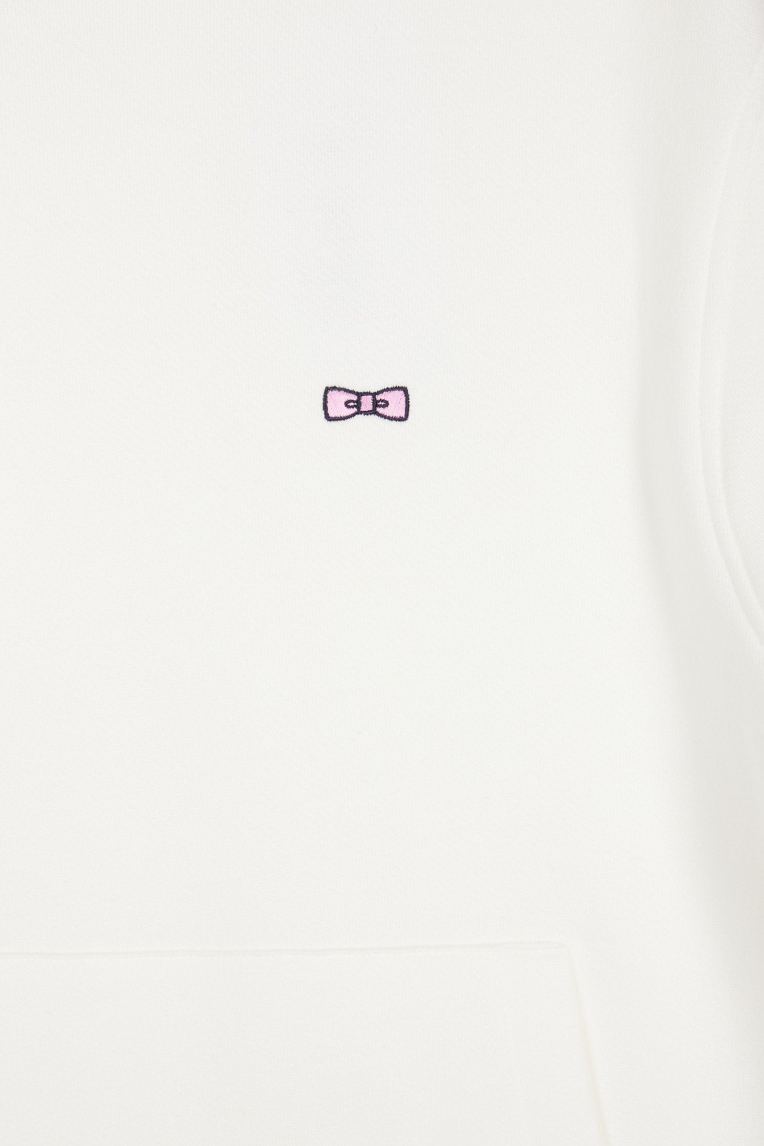 Regular Ecru Brushed Cotton Fleece Hoodie_08