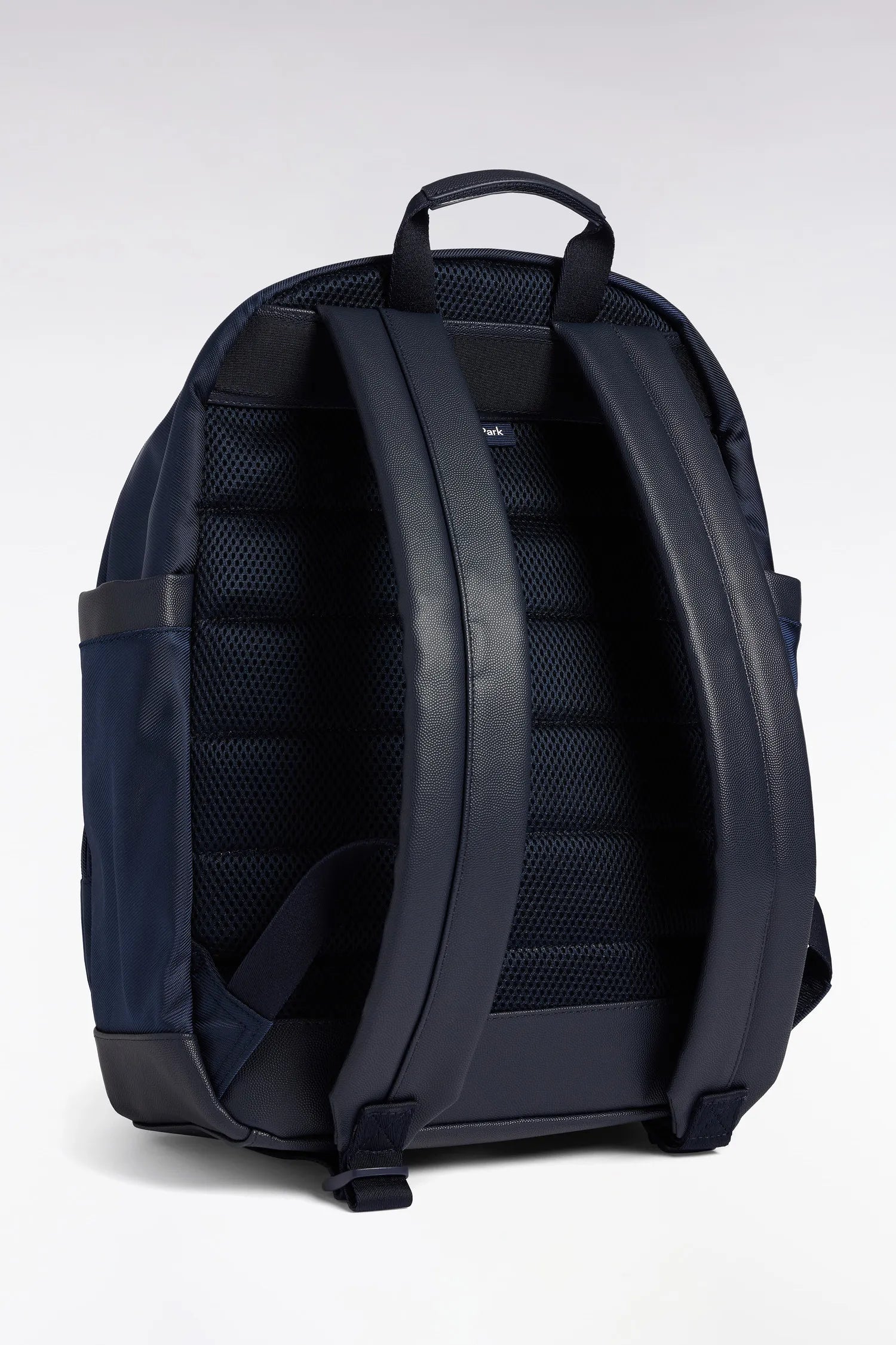 Eden Park_0_Navy Nylon Backpack_H25BAGSD0002_BLF_02