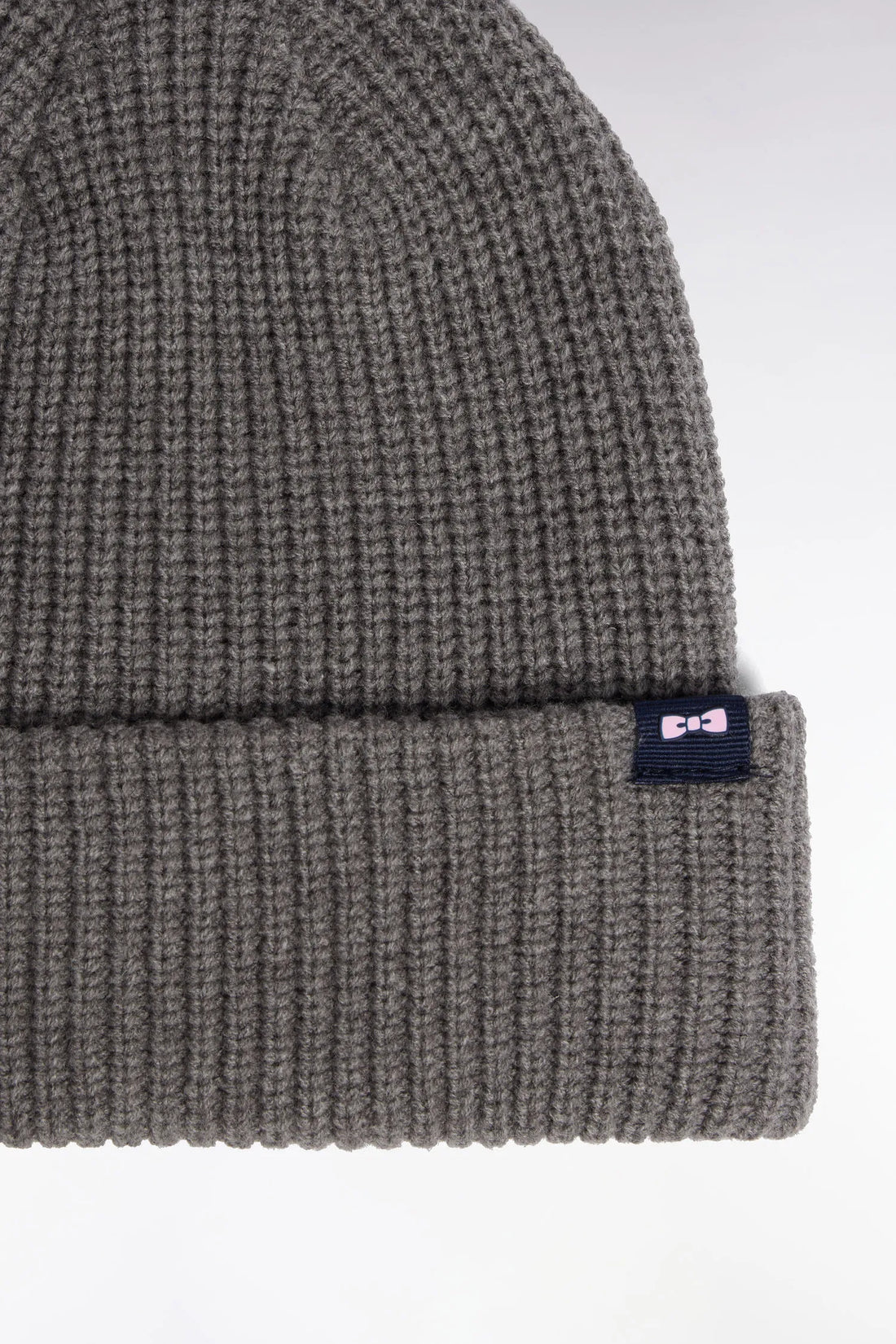 Eden Park_Grey_Grey Cotton-Blend Beanie_H25CHABN0001_GRM_02