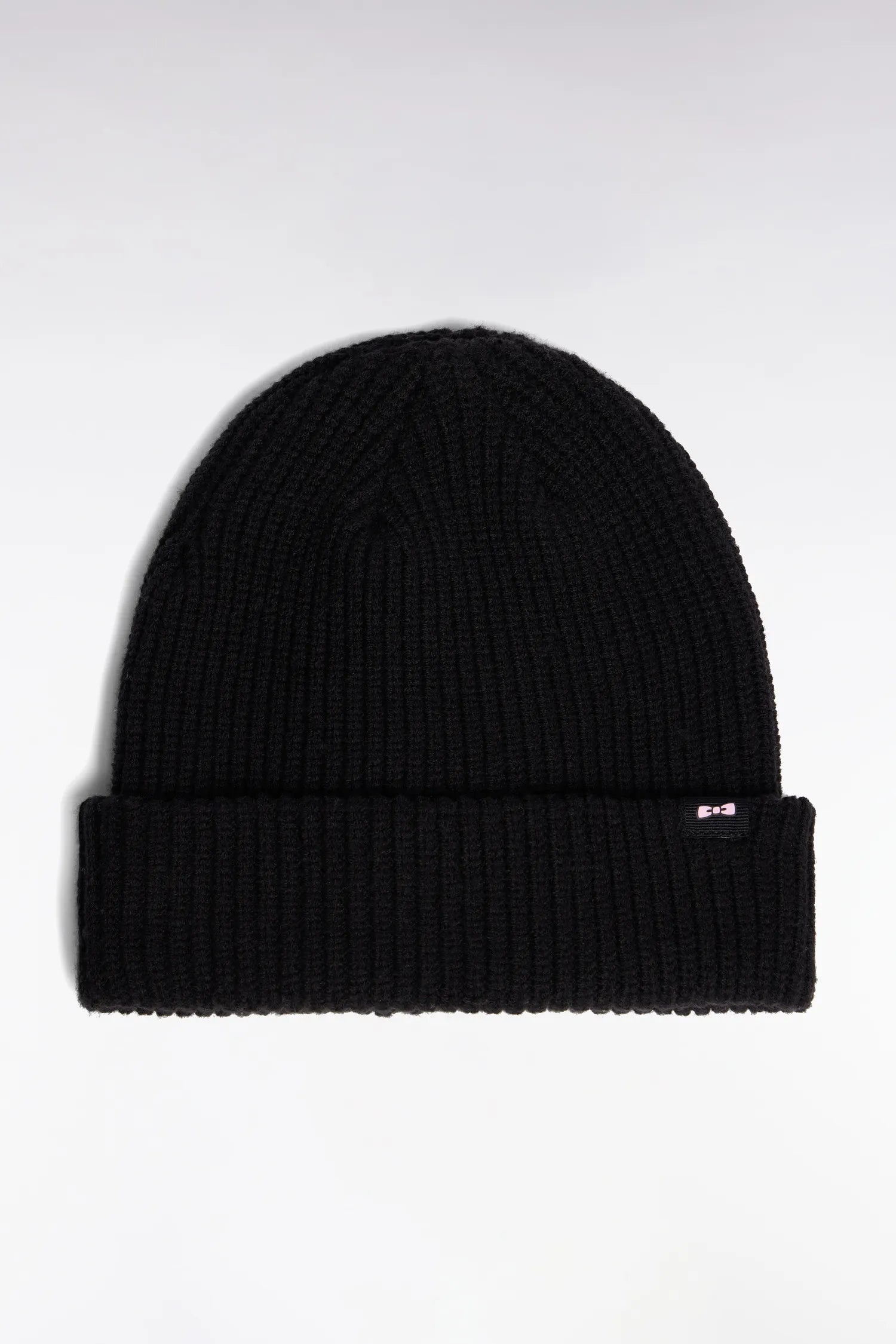 Eden Park_Black_Black Cotton-Blend Beanie_H25CHABN0001_NO_01