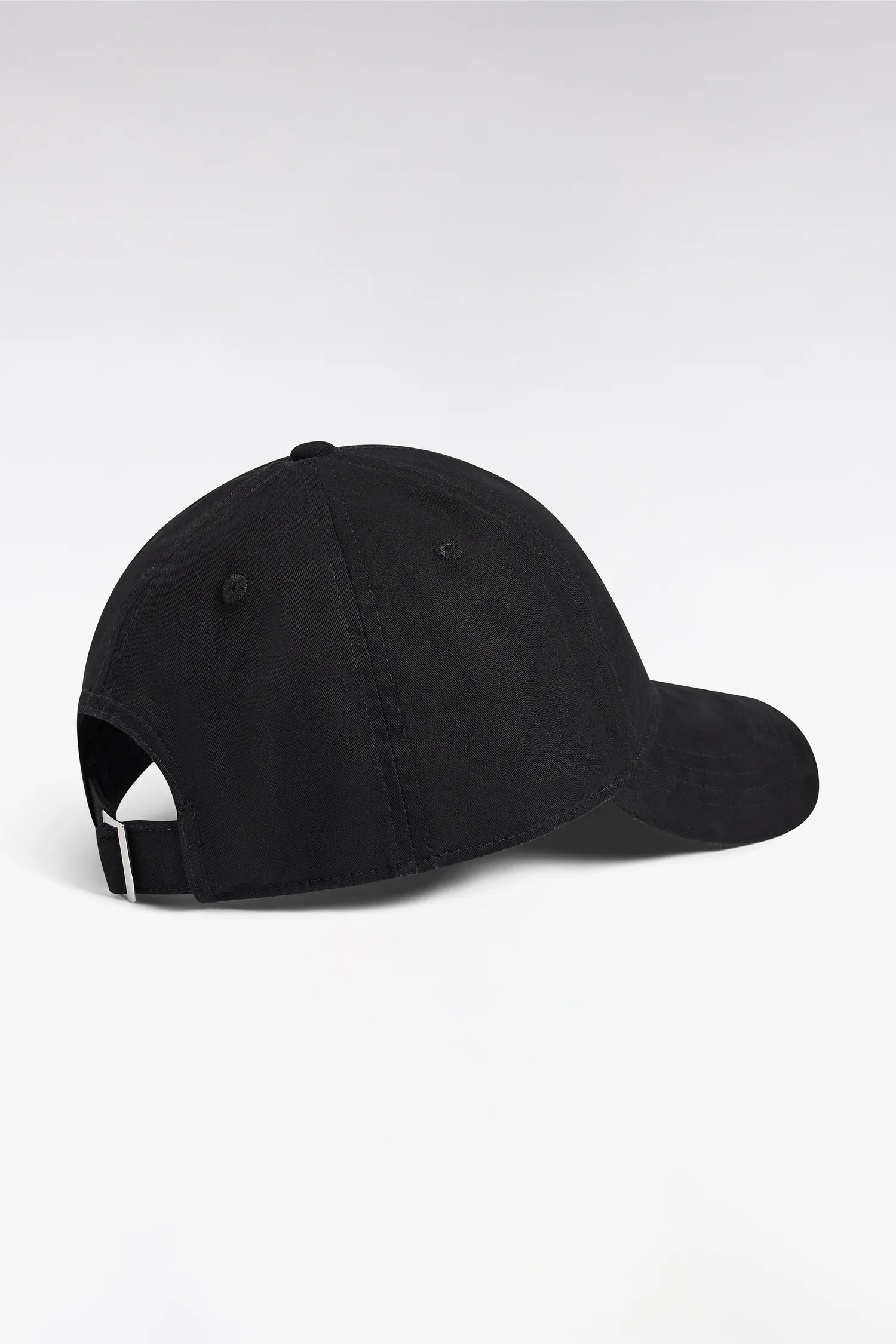 Eden Park_0_Black Cotton PiquŽ Cap_H25CHACA0009_NO_02