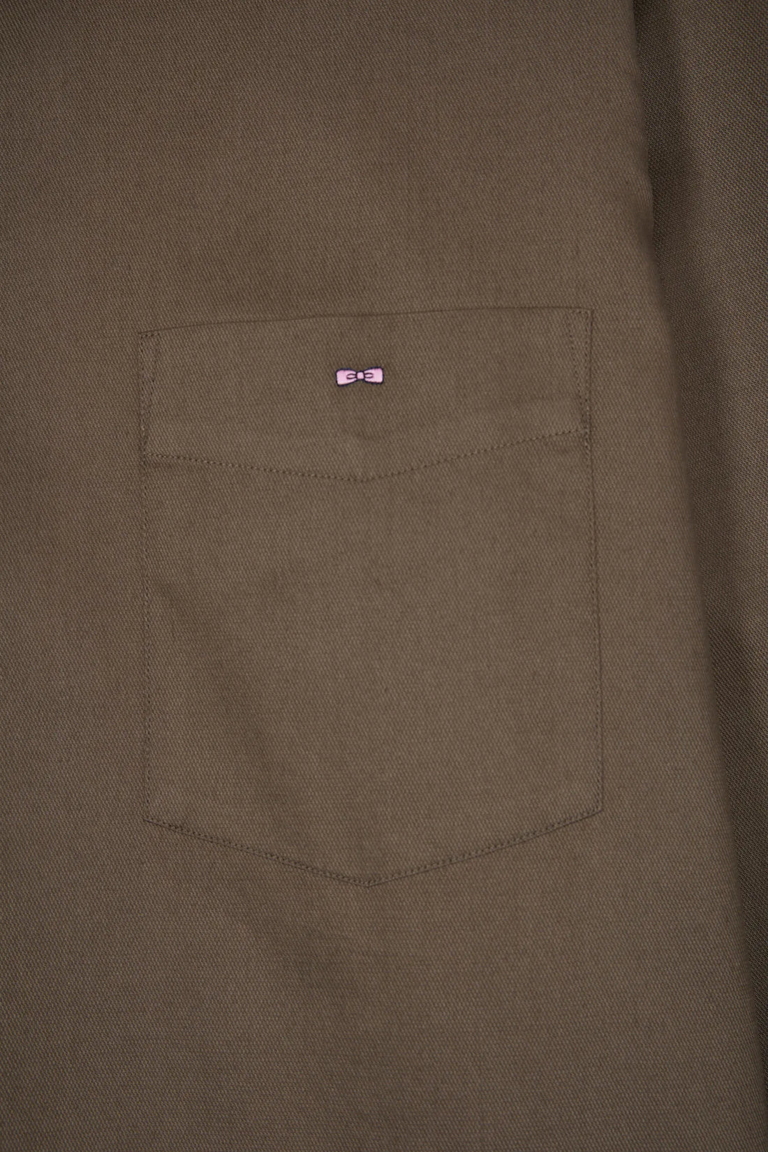 Eden Park_Green_Straight-Cut Khaki Cotton PiquŽ Shirt_H25CHECL0026_KAF7_02