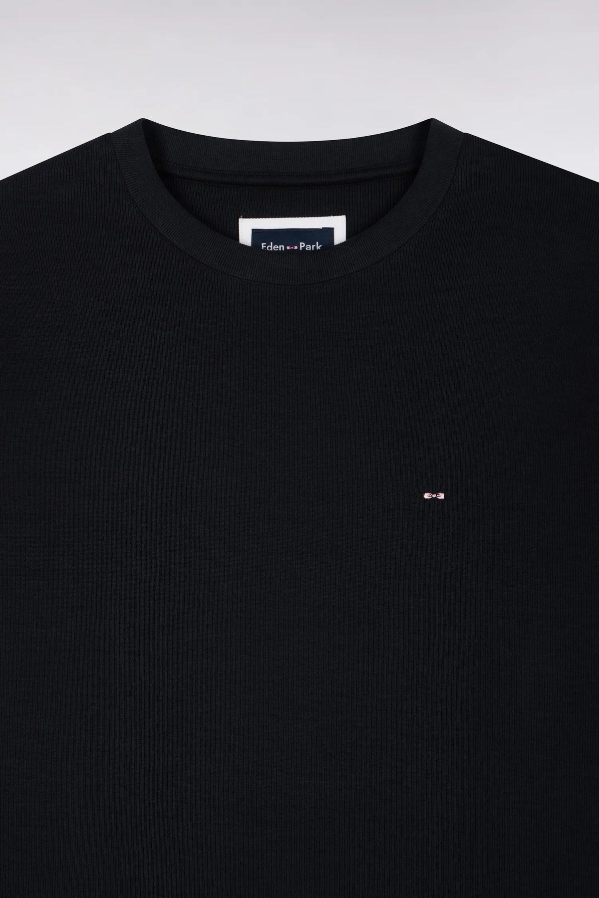 Eden Park 0 Men Straight-Cut Navy Cotton Fleece Crewneck Sweatshirt SKU: H26MAISW0001_BLF Image 02