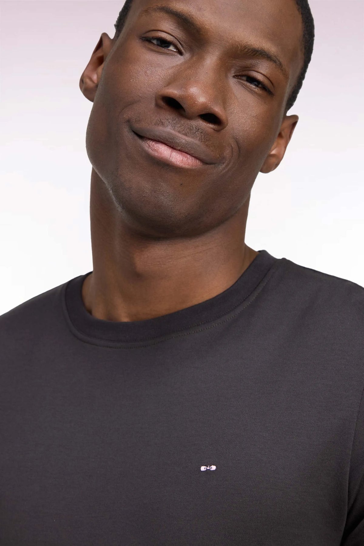 Eden Park Men Short-Sleeved Brown Cotton Straight-Cut T-Shirt SKU: H26MAITC0009_MAF1 Image 06