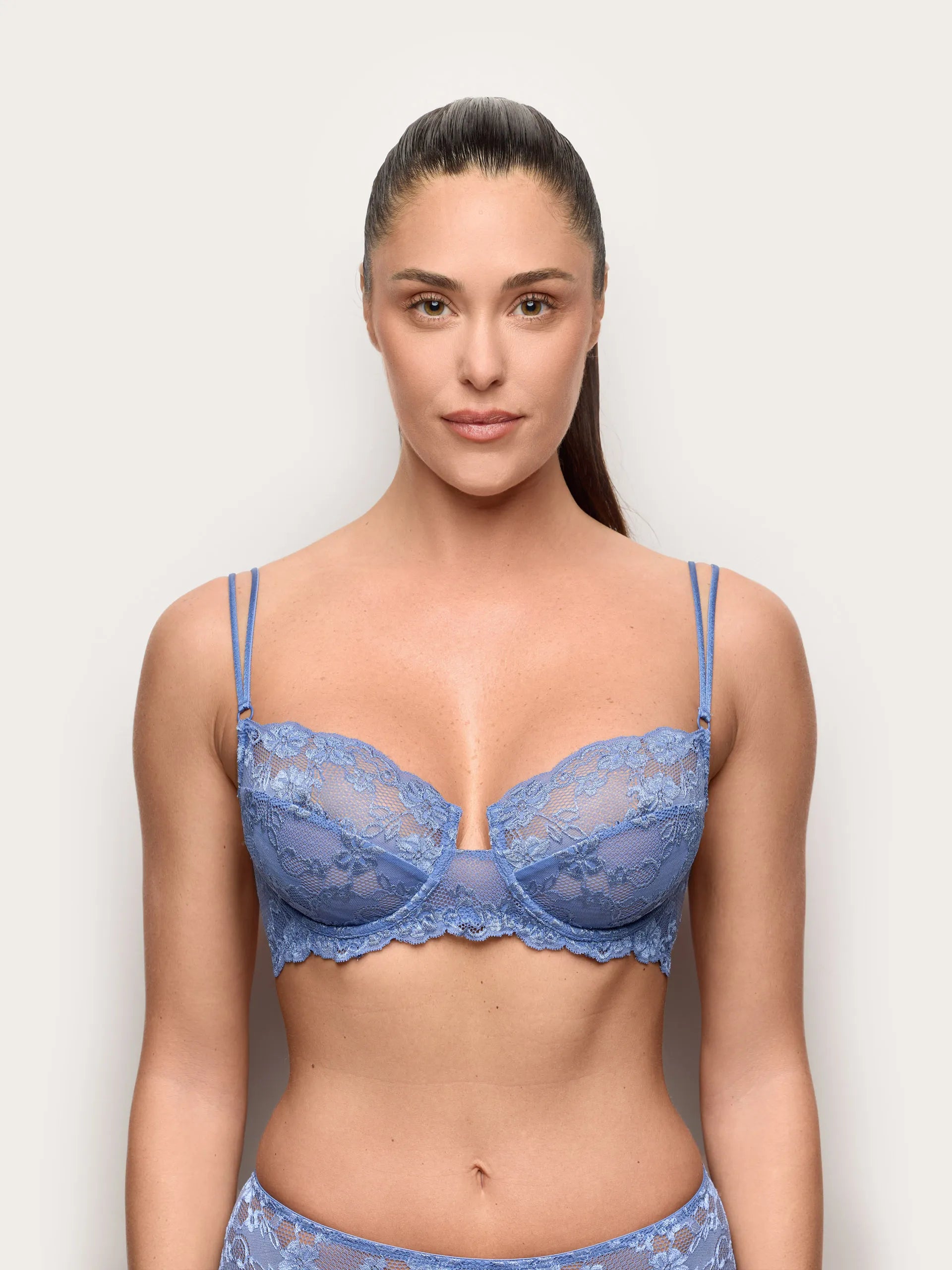 Yamamay_Denim_Unlined Balconette Bra in Different Cup Sizes and Underwire - Primula Color_IBAD191003_038_02