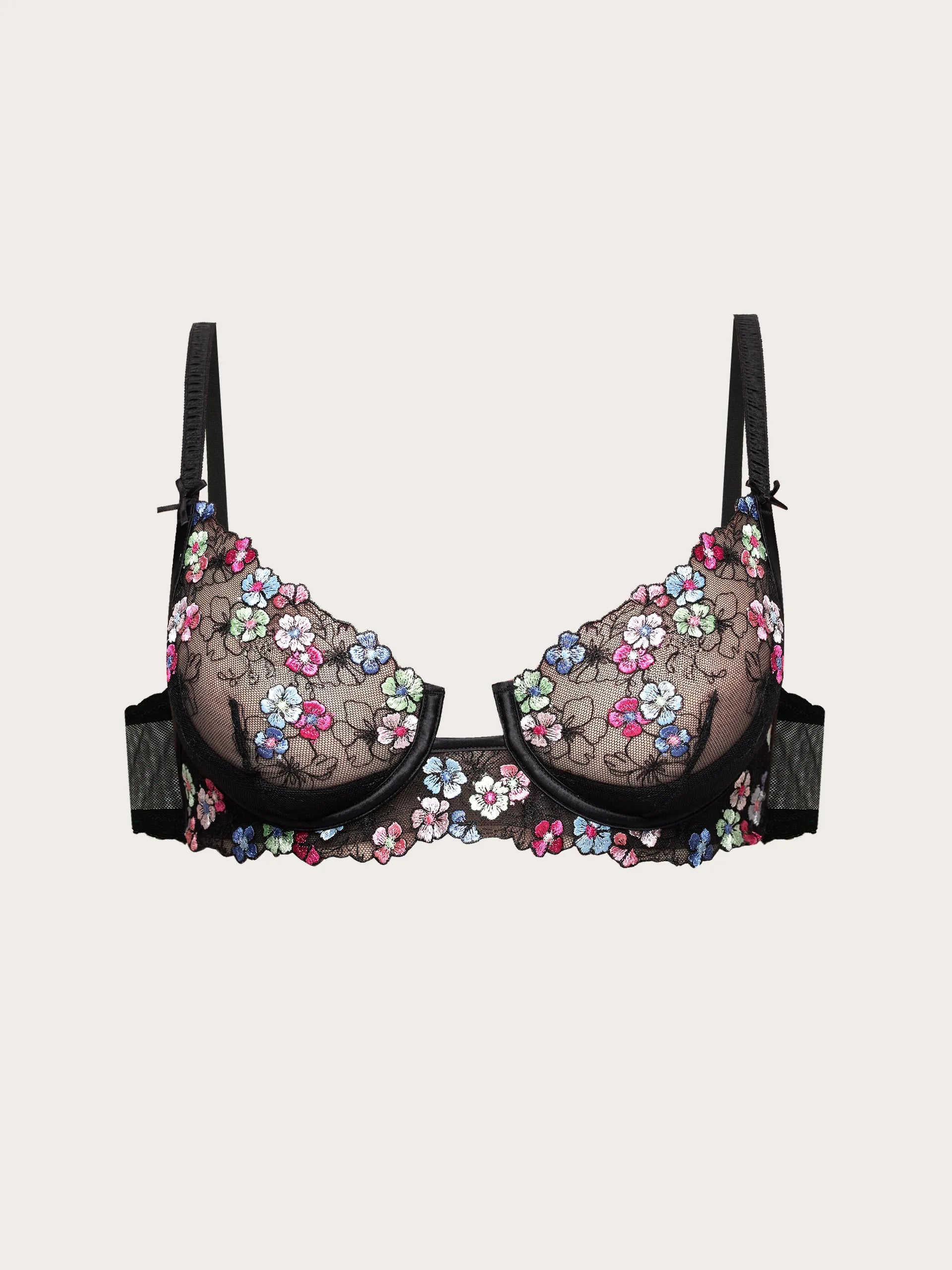 Yamamay_Black_Balcony Bra in Different Cup Sizes - Milli_IBAD191007_072_05