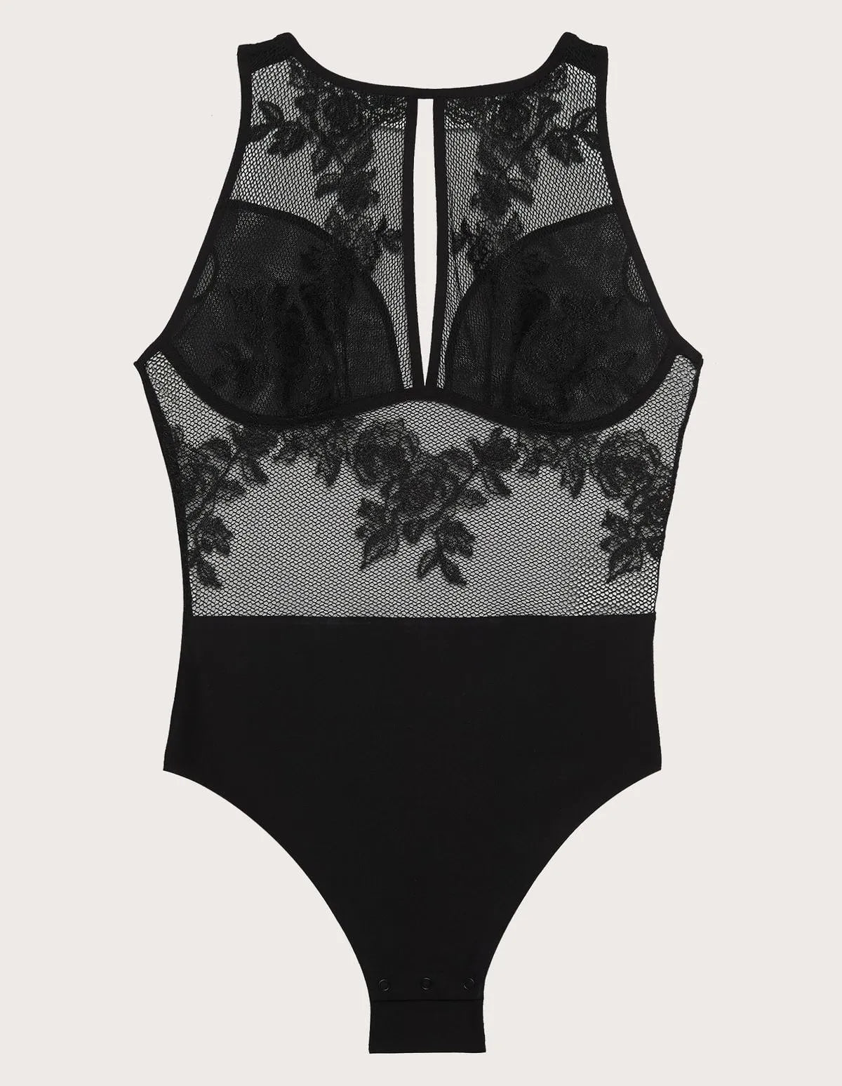 Yamamay_Black_Unlined Bodysuit Ð Elixir_IBDD183008_072_05