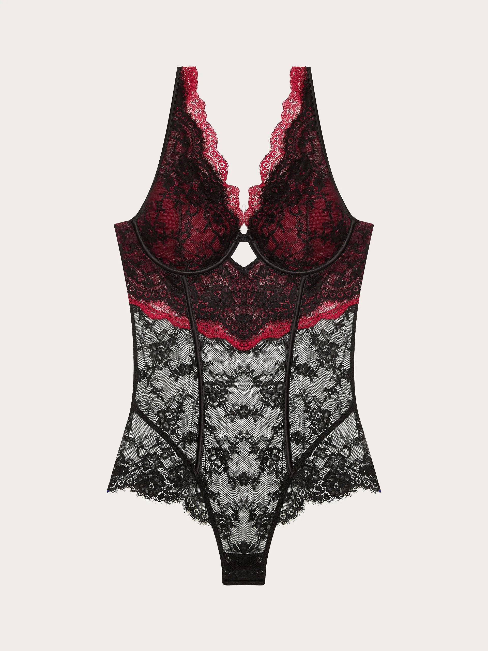 Yamamay_Black_Moulded Body with Underwire and Removable Padding Romantic_IBDD184003_072_05