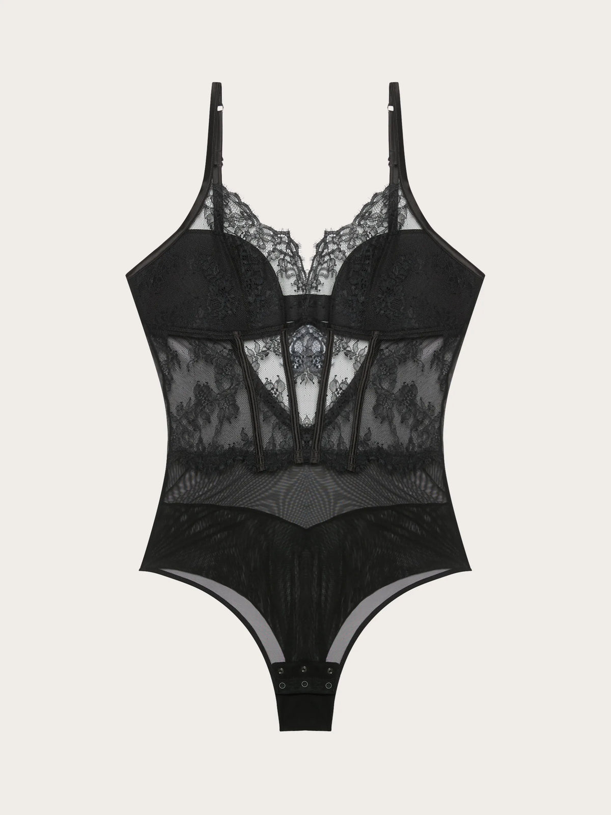 Yamamay BLACK Women Padded Body - Black Shadow SKU: IBDD193003_072 Image 04