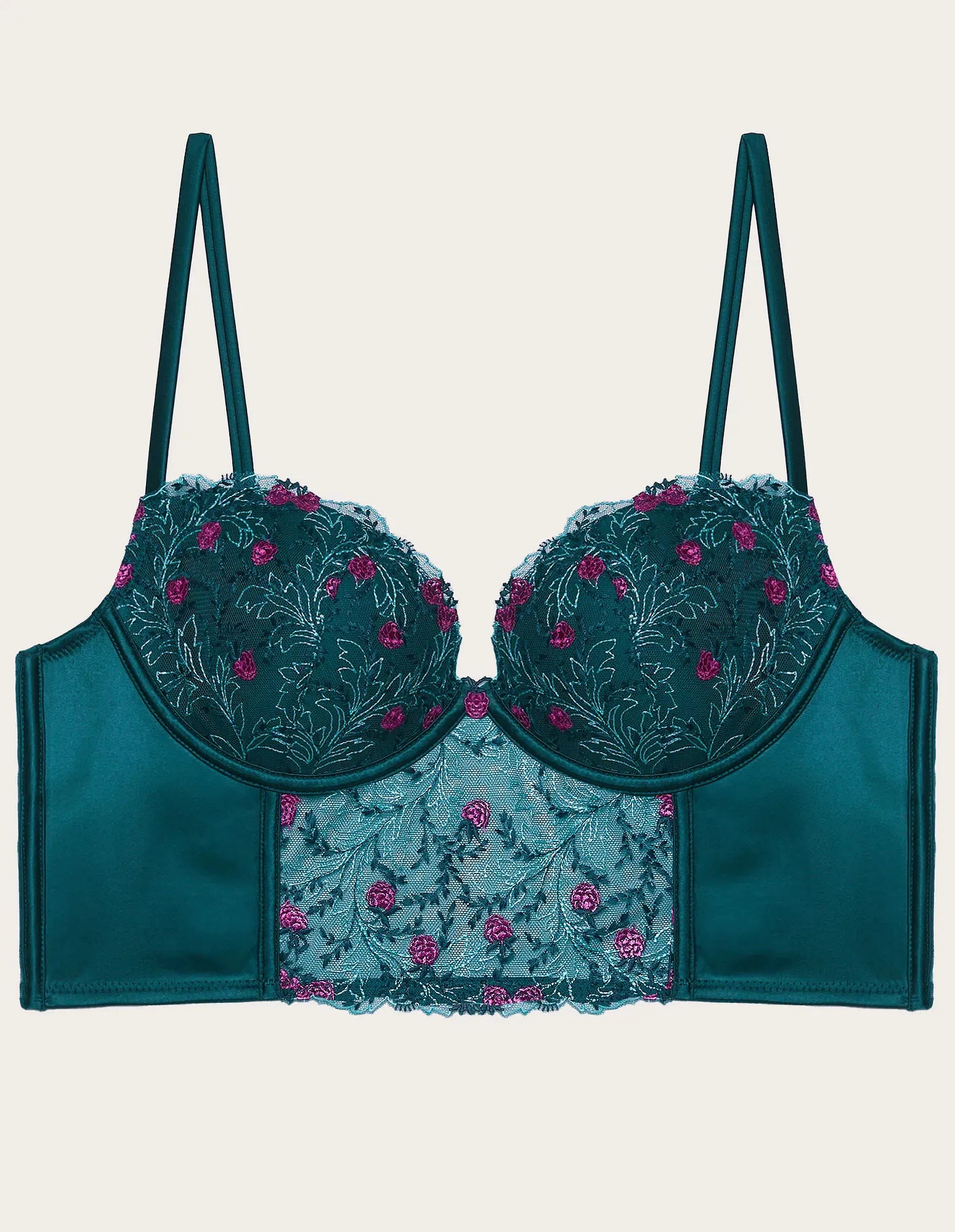 Yamamay_Dark Green_Underwired Bustier Ð Berry_IBRD183013_121_05