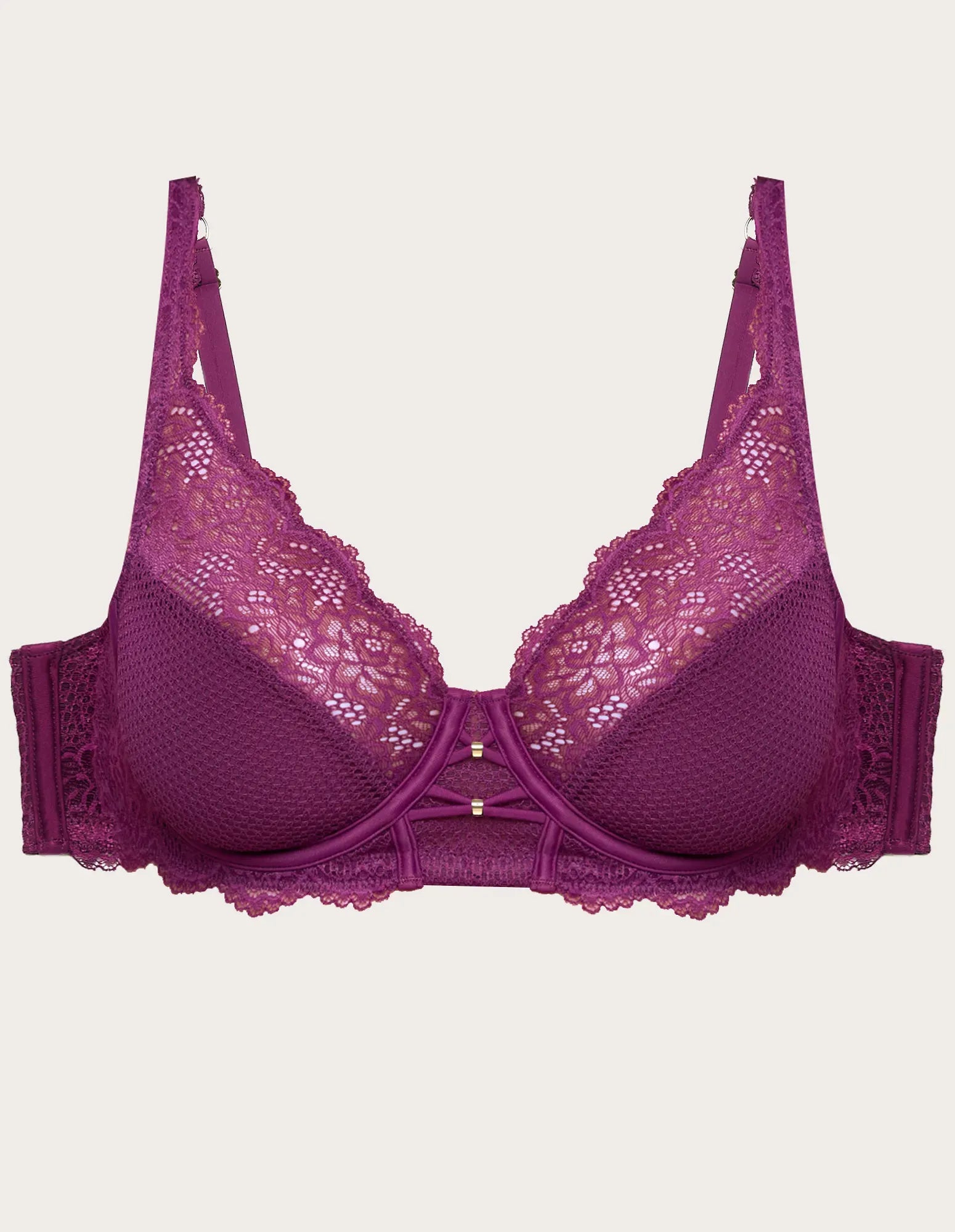 Yamamay_PLUM_Underwired Bralette with Differentiated Cups Ð Catchy_IBRD183015_084_04