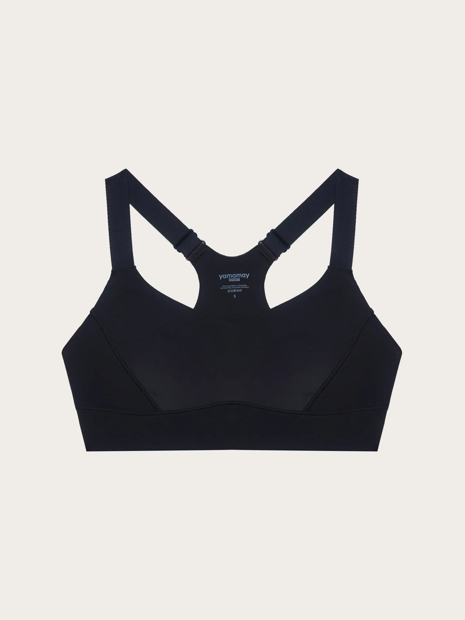 Yamamay_Black_Preformed Sports Top - Y-Sport_IBRD191013_072_04