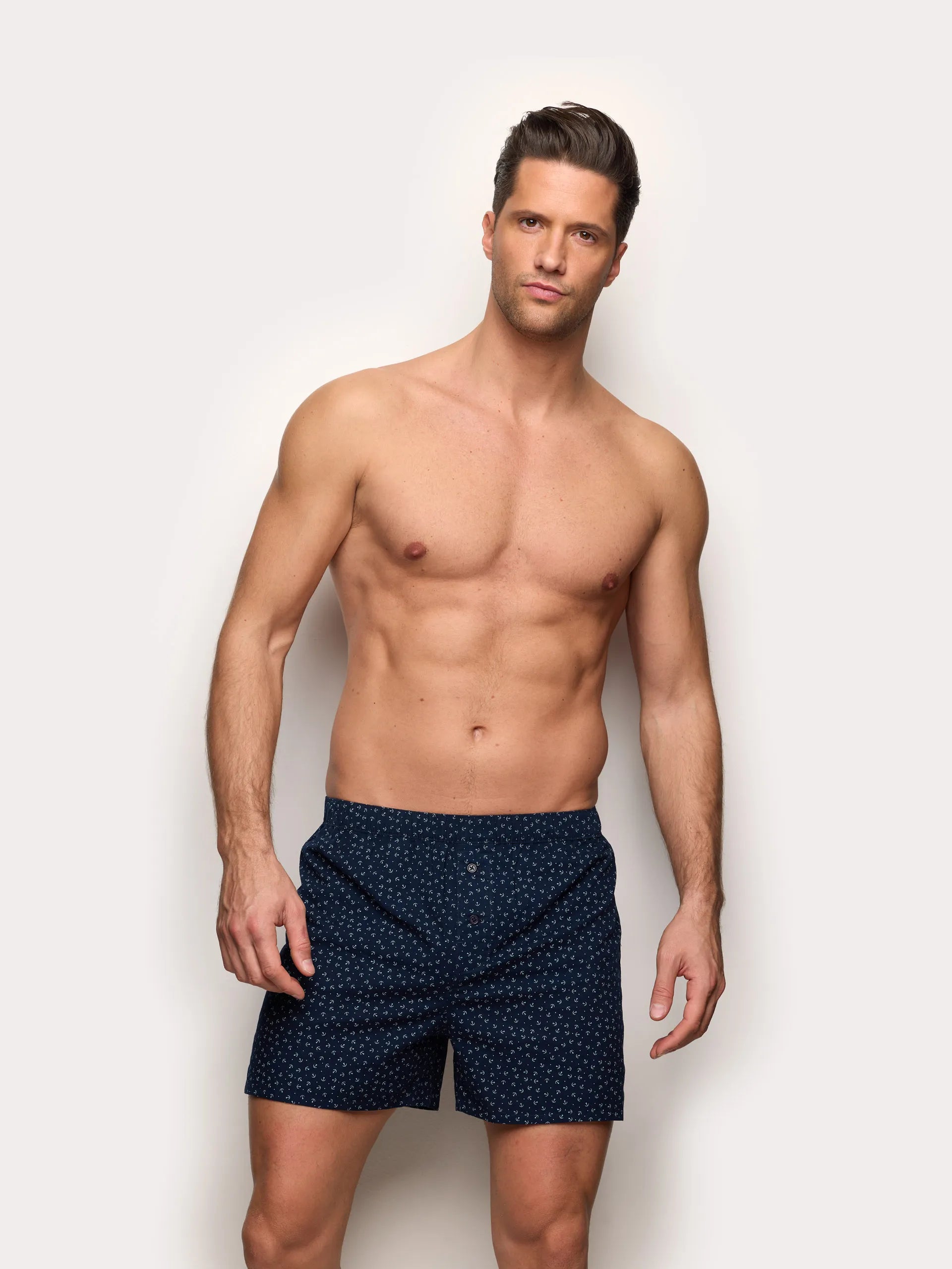 Yamamay_Printed_Cotton Canvas Boxer Shorts - Daily_IBXU191002_128_01