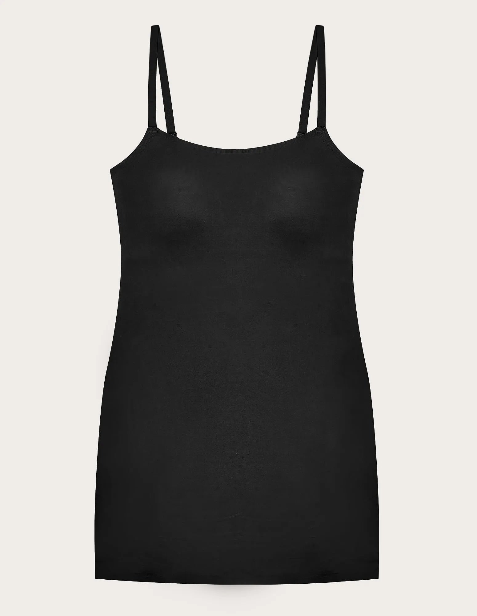 Yamamay_Black_Padded Slip Dress in Ultralight Jersey Ð Invisible_ICRD183004_072_06
