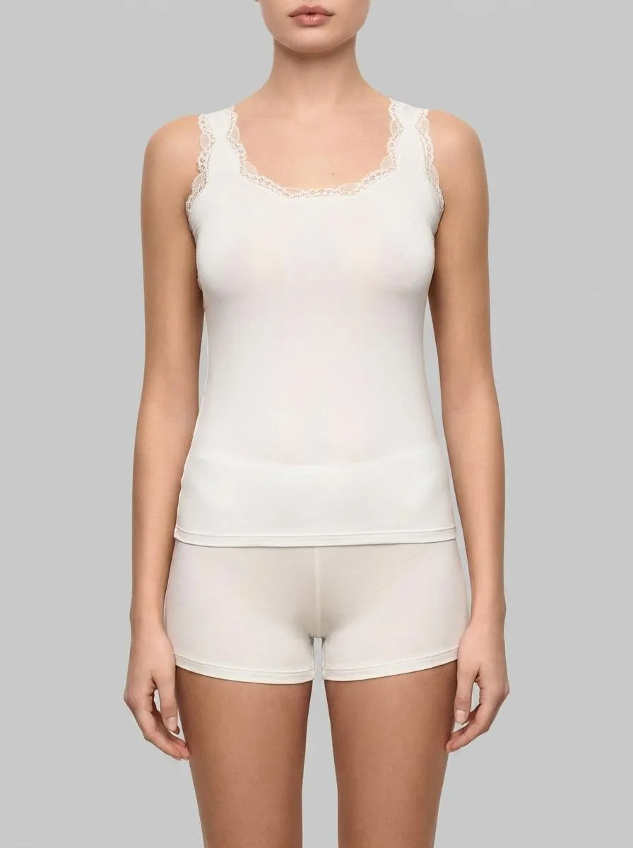 Yamamay_Silk_Camisole - Modal/Silk Color_ICRD191004_096_00