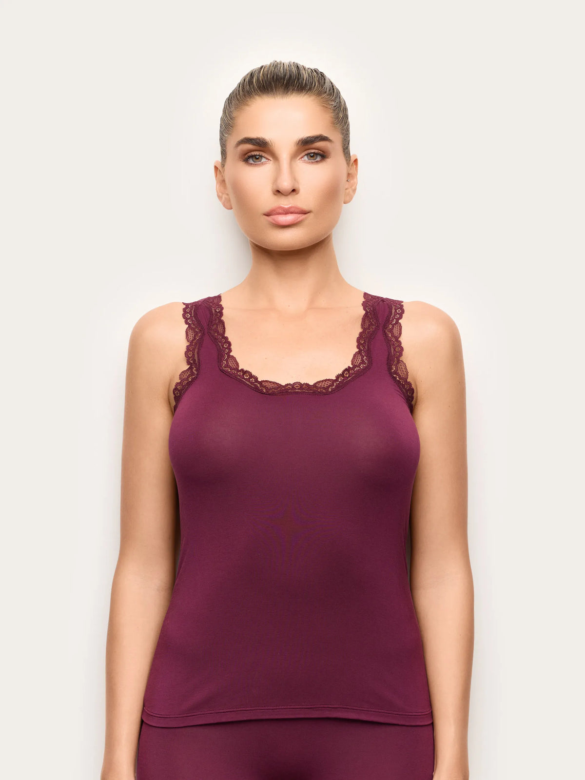 Yamamay MUST Women Camisole - Modal & Silk Color SKU: ICRD193001_837 Image 02