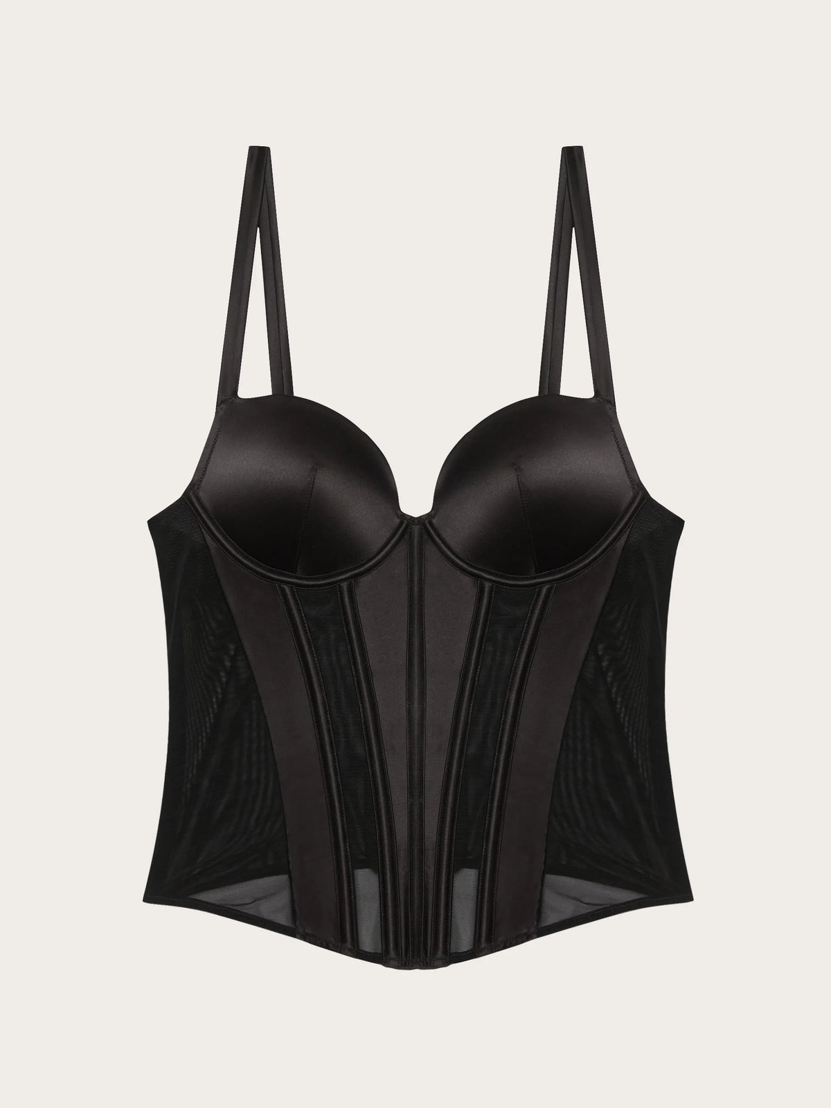 Yamamay BLACK Women Padded Girdle - The Corset Collection SKU: ICRD193009_072 Image 05