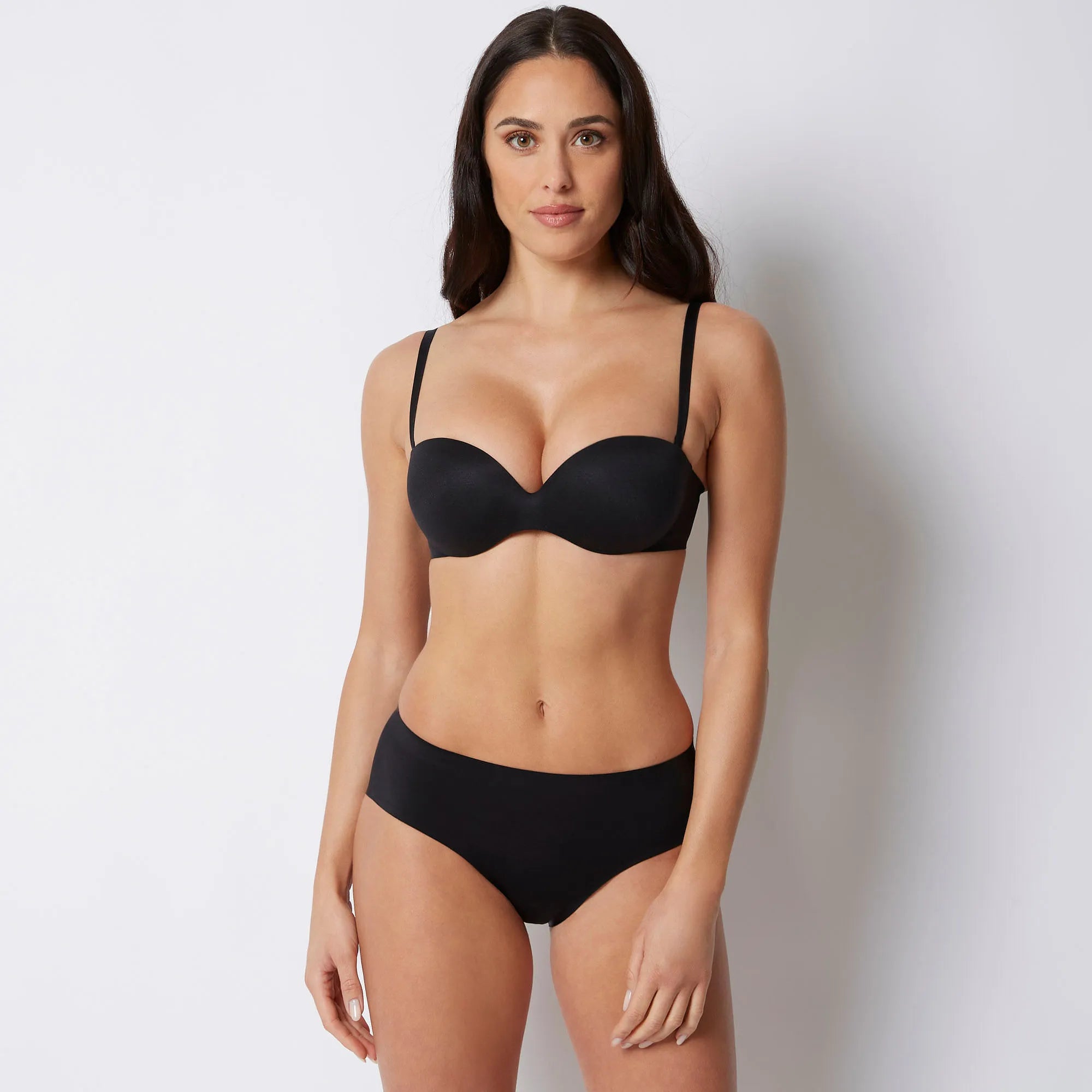 Yamamay_Black_Padded Bandeau Bra in Different Cup Sizes Ð Principessa_IFAD99X017_072_03