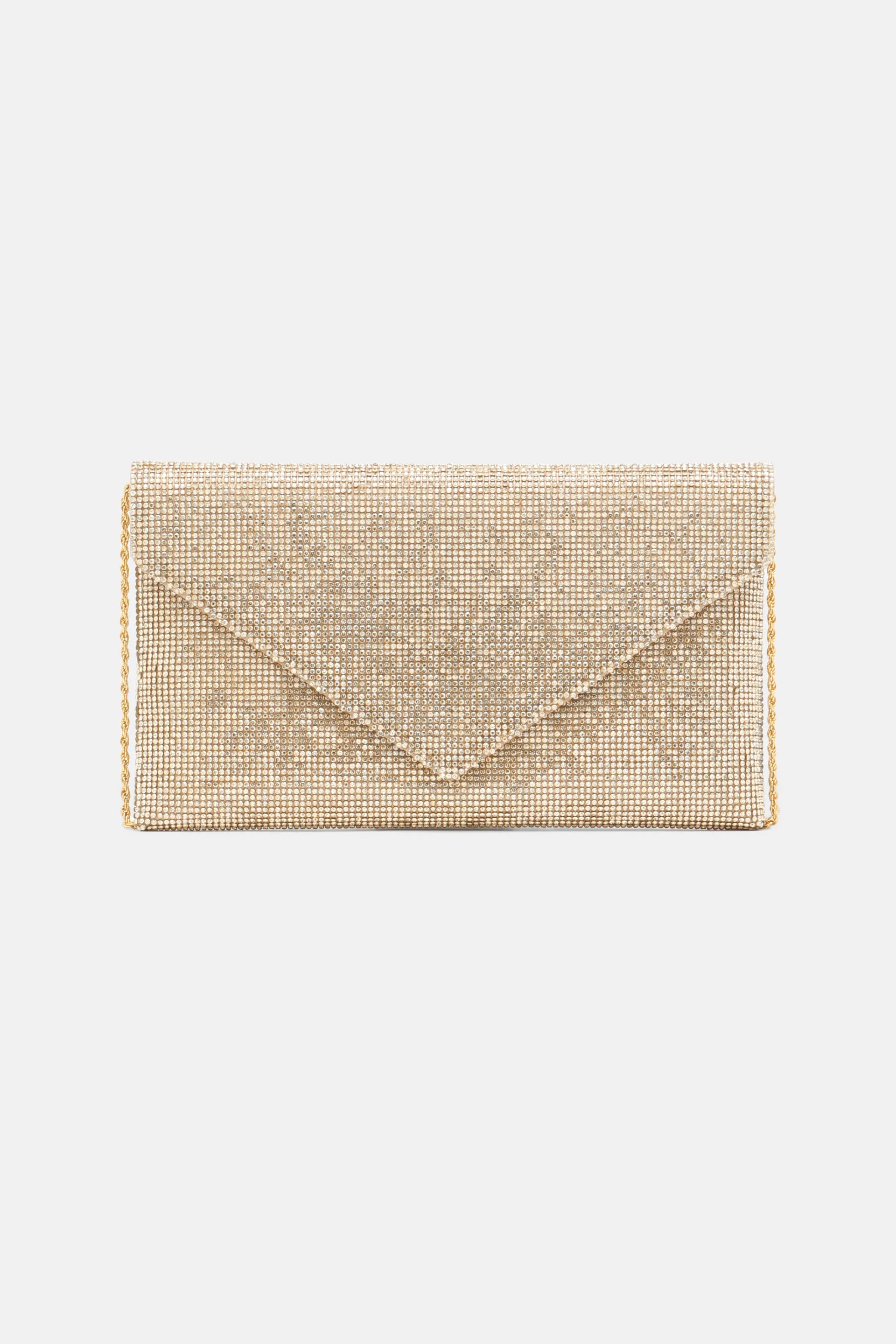 Luisa Spagnoli Nickel/Oro Women Iglesias - Elegant Clutch SKU: IGLESIAS A_0001 0002 Image 01