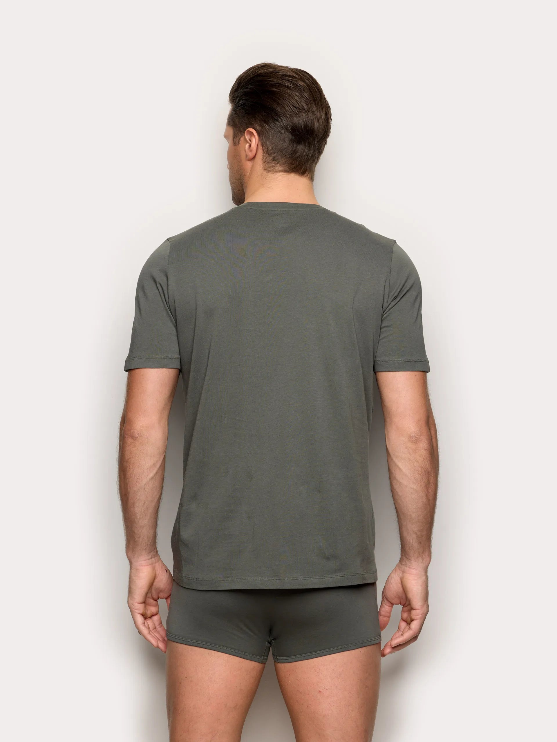 Yamamay_Hunter Green_Cotton Jersey Sweater Supima¨ Luxury Color_IMAU191001_115_04