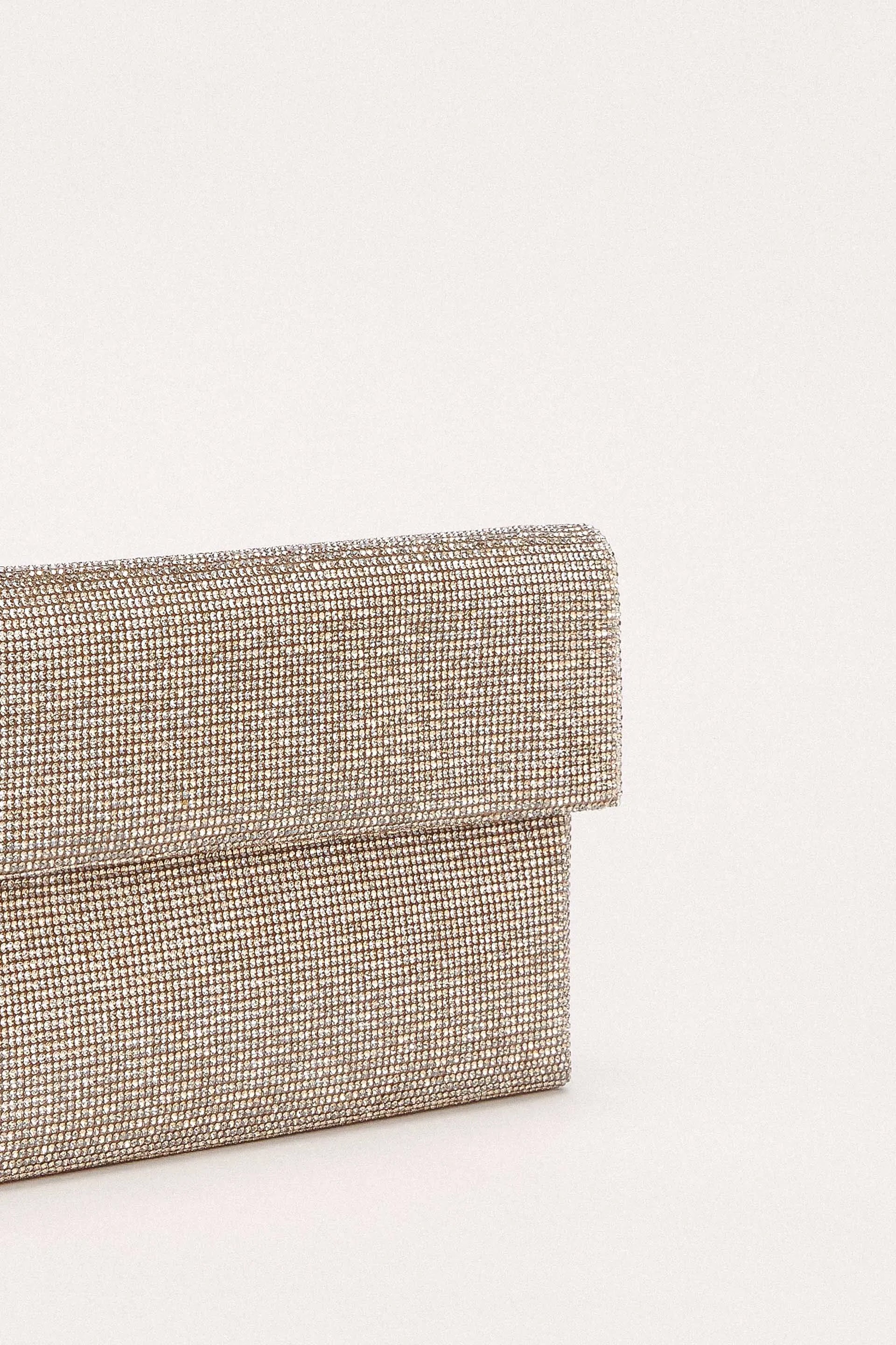 Luisa Spagnoli_Gold-Light Gold_Imma - Rhinestone Clutch Bag_IMMA H_0002 0038_03