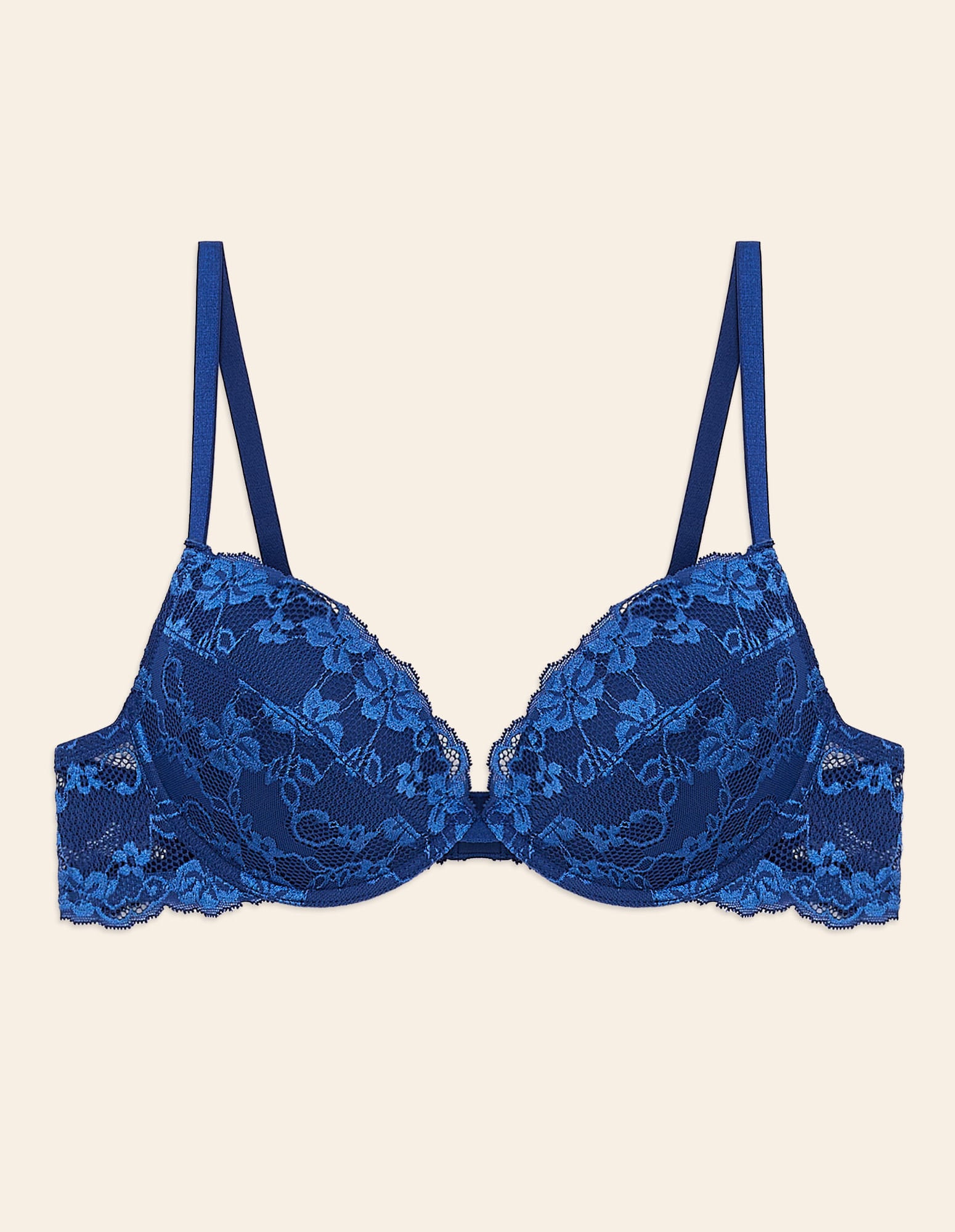 Yamamay_Push Up with Underwire in Soft Dark Blue Lace_IPUD181009_215_01