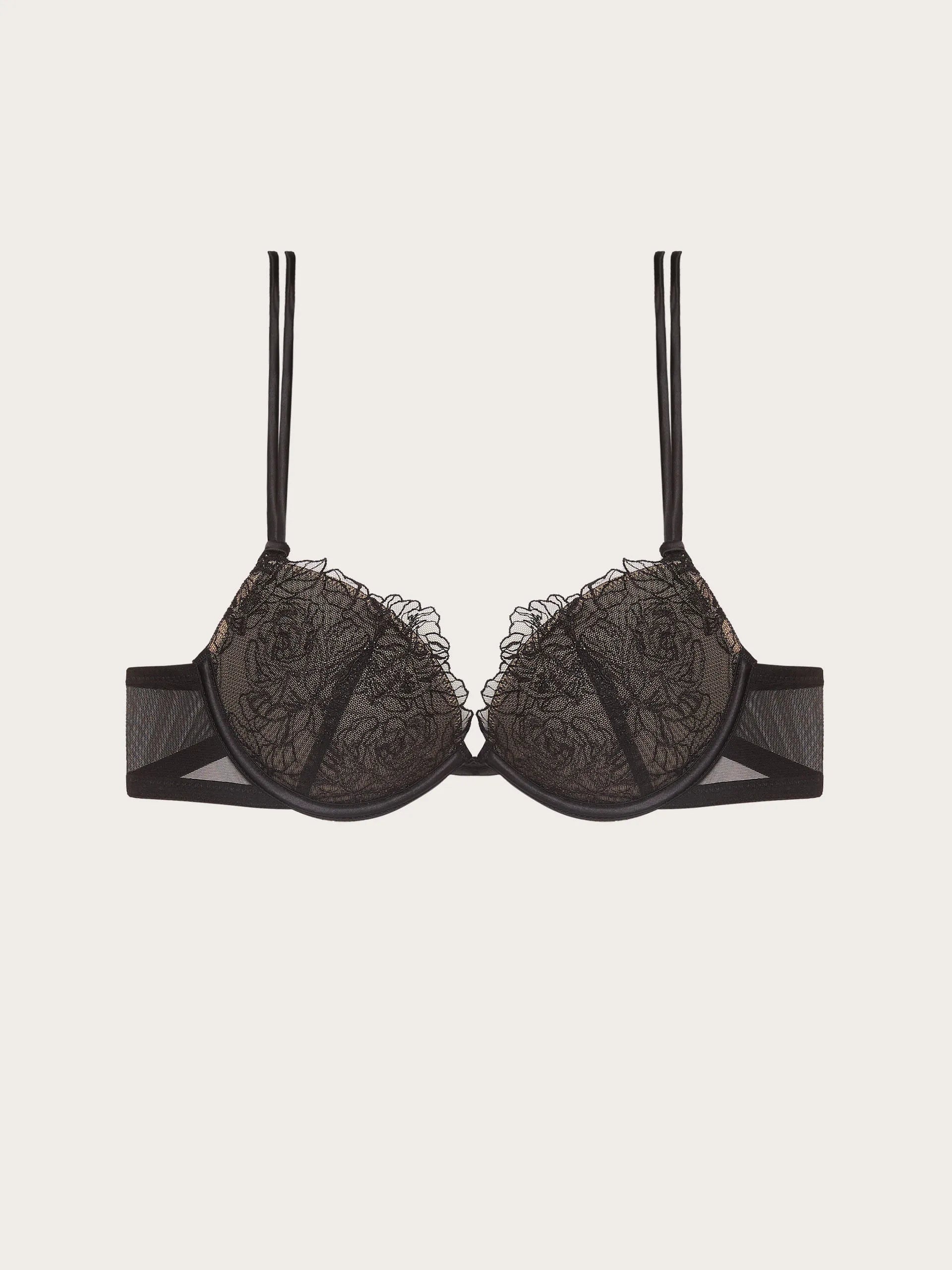 Yamamay_Black_Malena Padded Underwired Push-Up Bra_IPUD184002_072_05