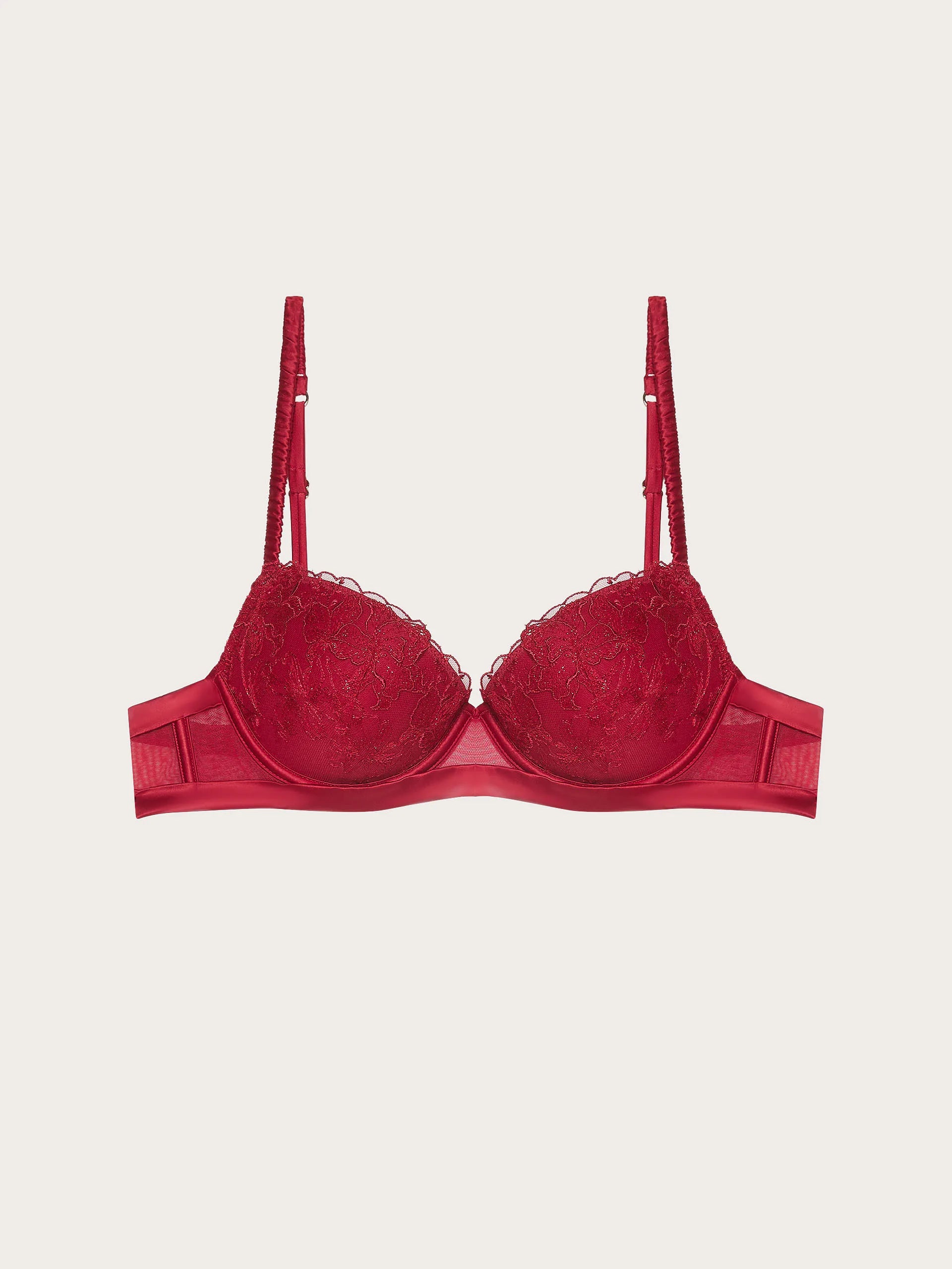 Yamamay_Ruby Red_Red Bloom Padded Push-Up with Underwire_IPUD184004_909_06