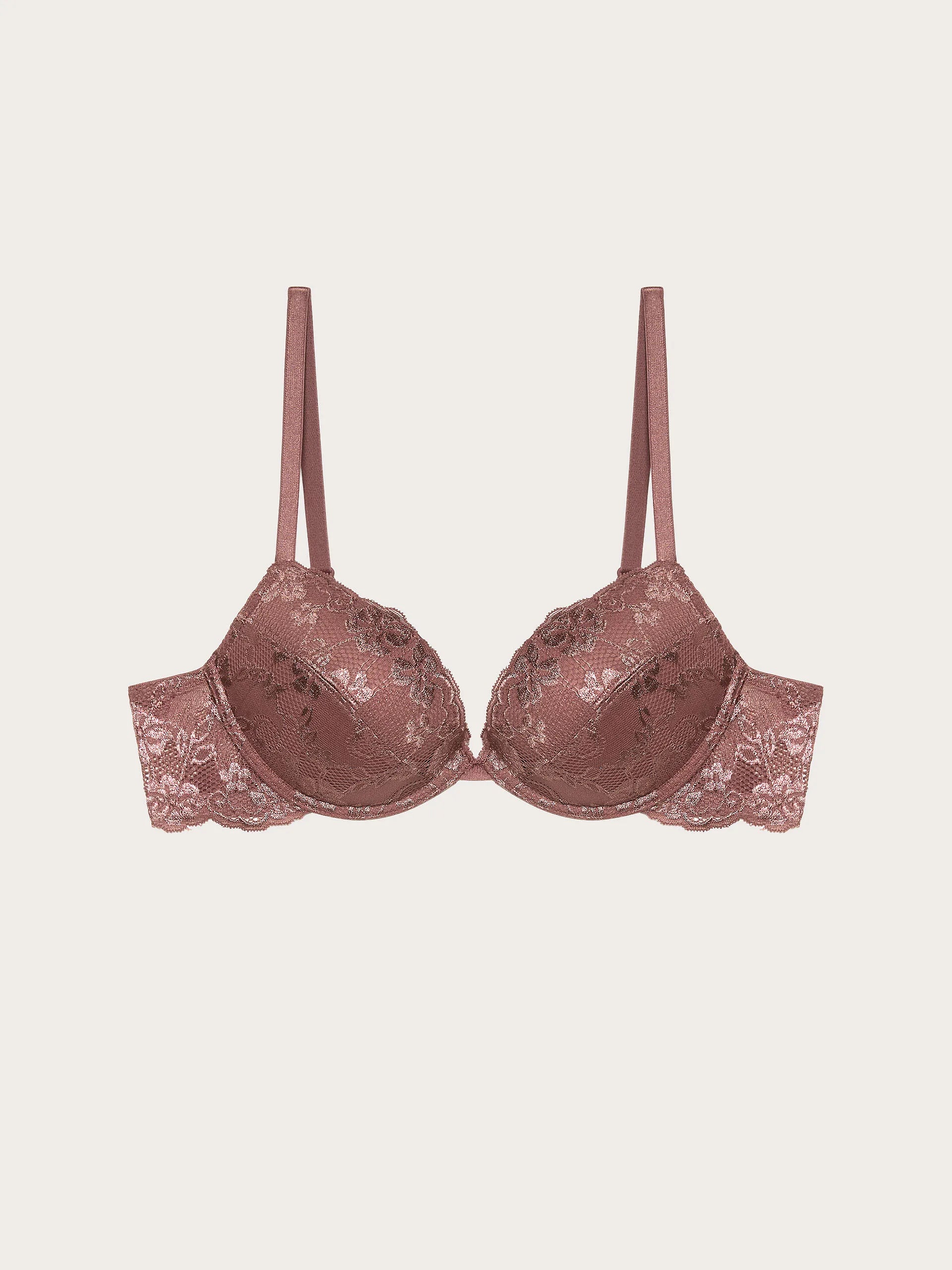 Yamamay_Dark Mauve_Push Up Bra with Wire - Primula Color_IPUD191002_063_05