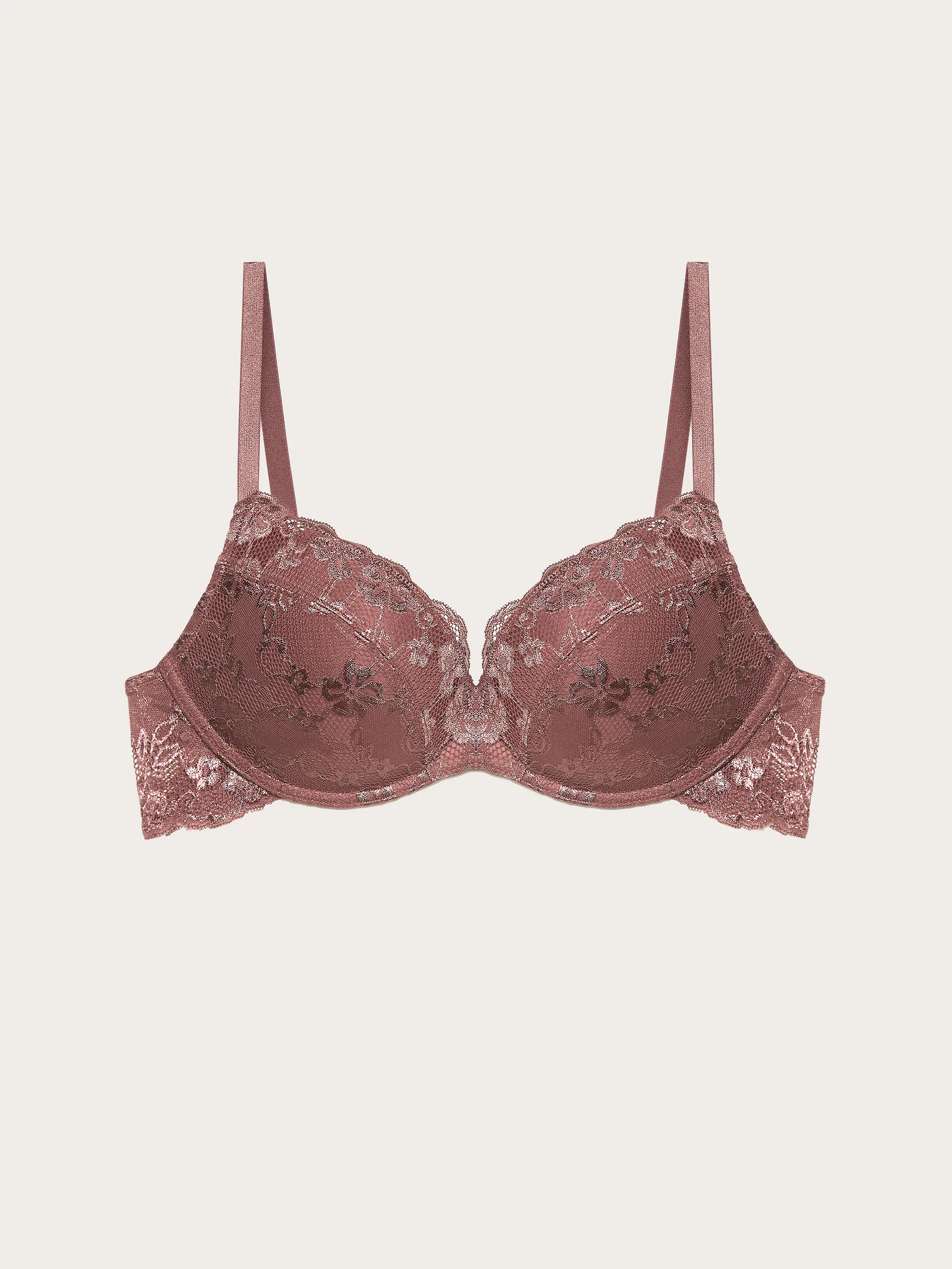Yamamay_Dark Mauve_Push Up Bra without Wire - Primula Color_IPUD191003_063_05