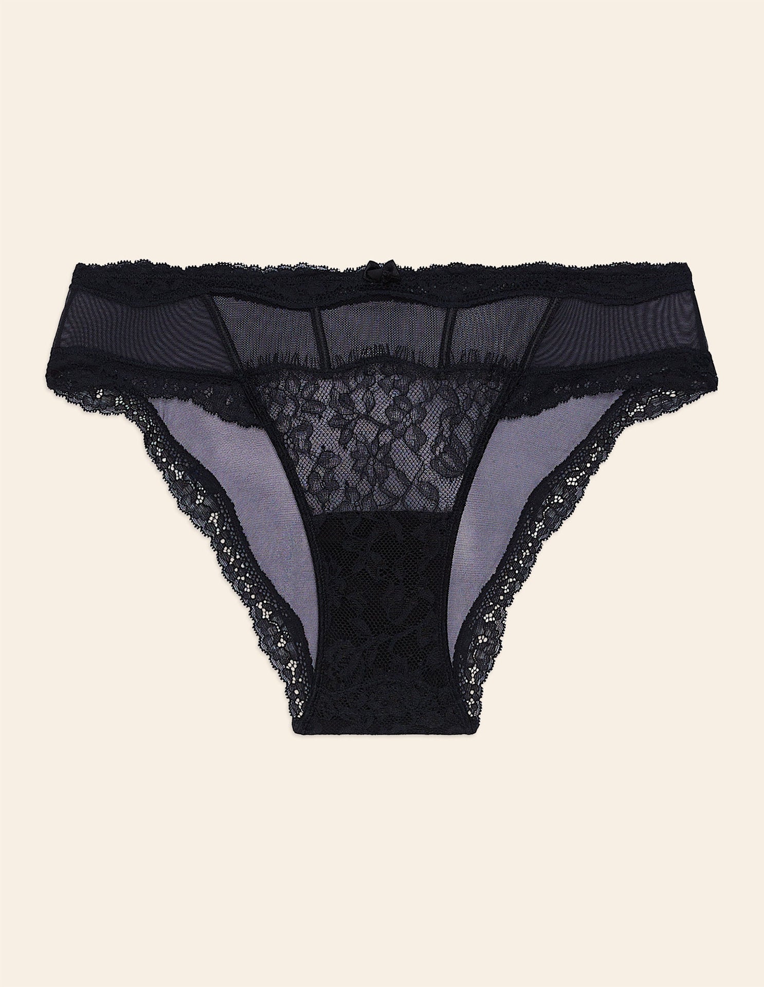 Yamamay_Amelie High-Waist Classic Cut Briefs in Lace and Tulle_ISLD181002_072_05