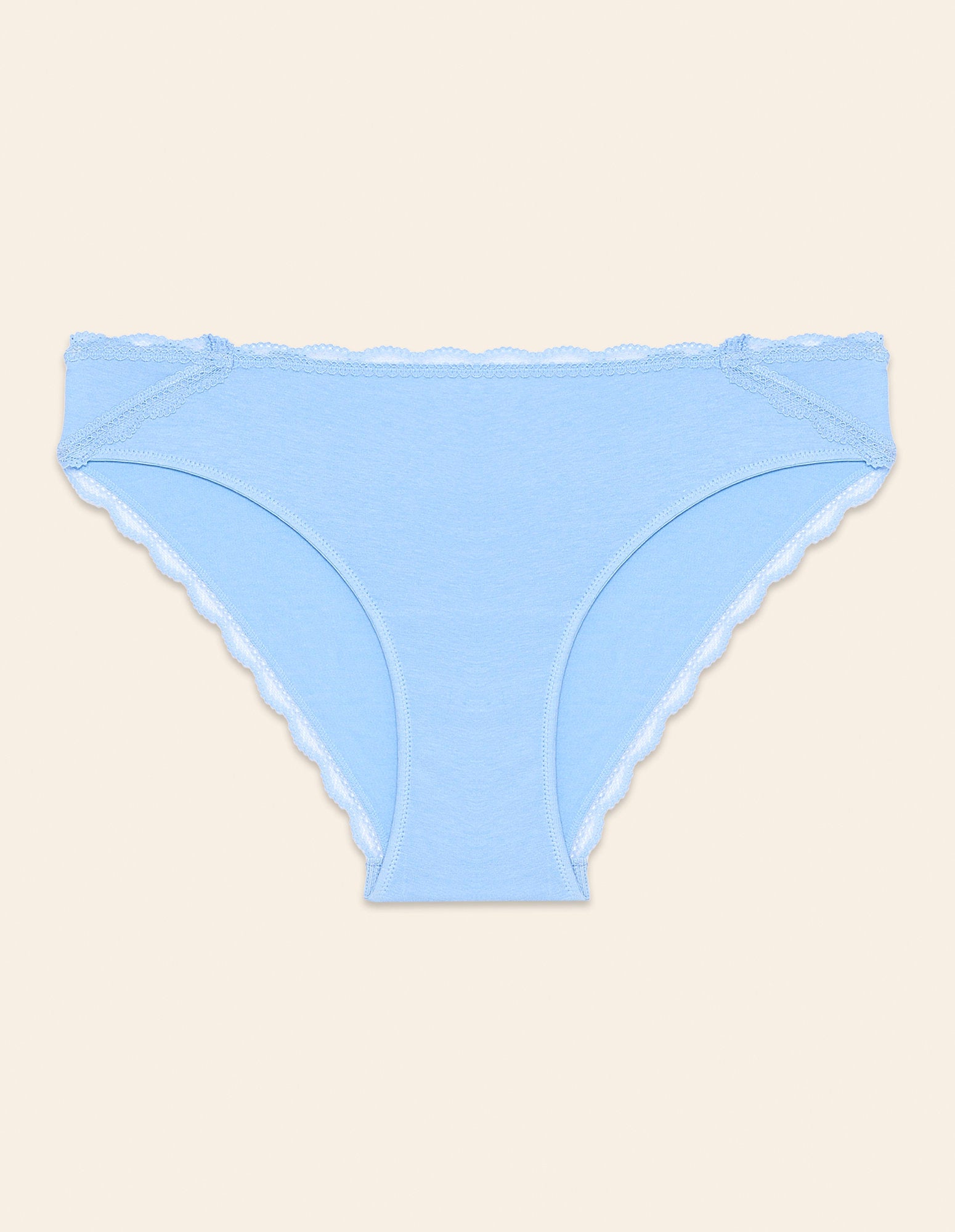 Yamamay_Vicky Solid Color Classic Briefs in Stretch Cotton with Lace Trim_ISLD181011_056_04