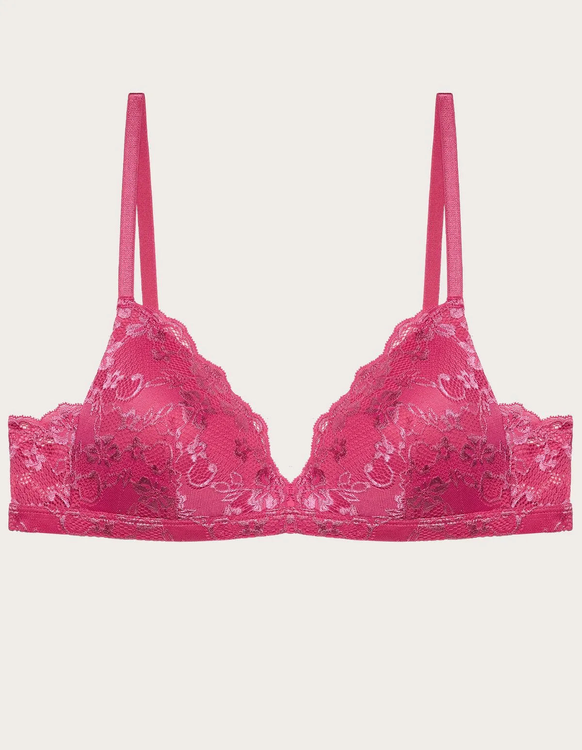 Yamamay_Fuchsia_Wire-Free Push-Up Triangle Bra in Mauve Pink Lace Ð Primula Color_ITRD183002_040_06