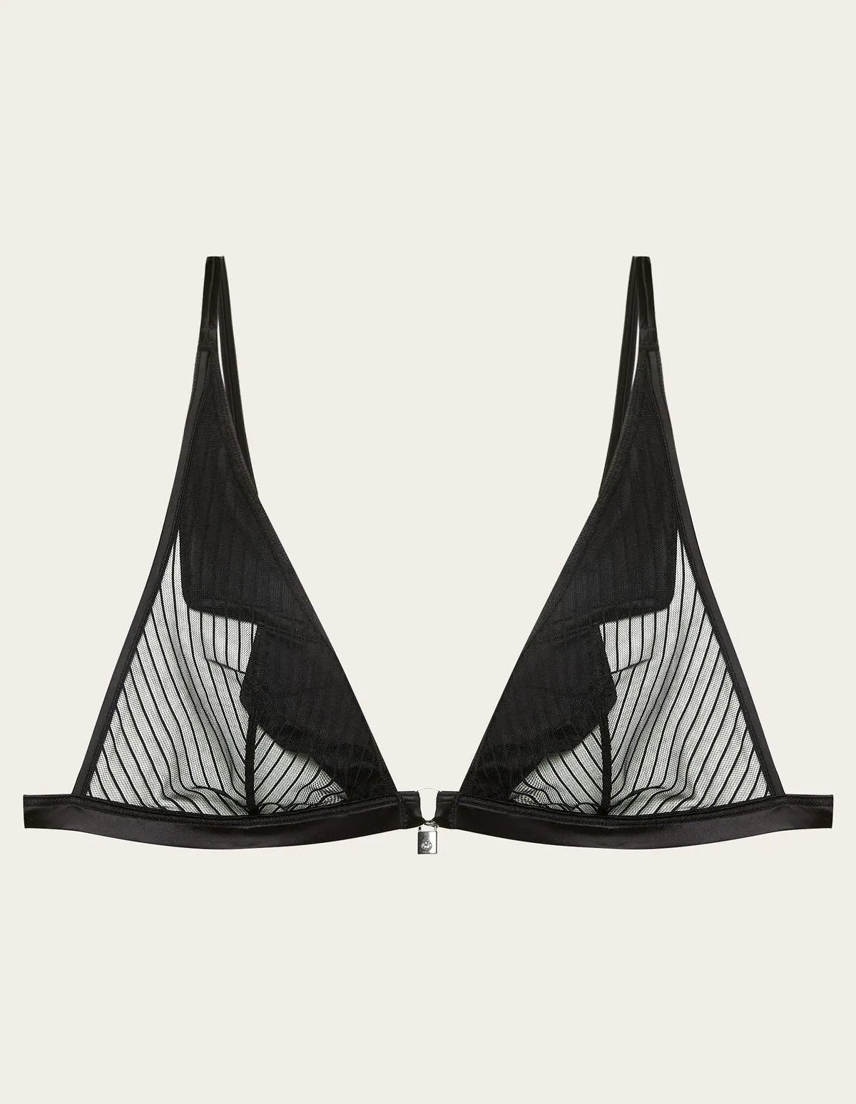 Yamamay_Black_Unlined Triangle Bra with Padlock Ð Priv� Margot_ITRD183006_072_05