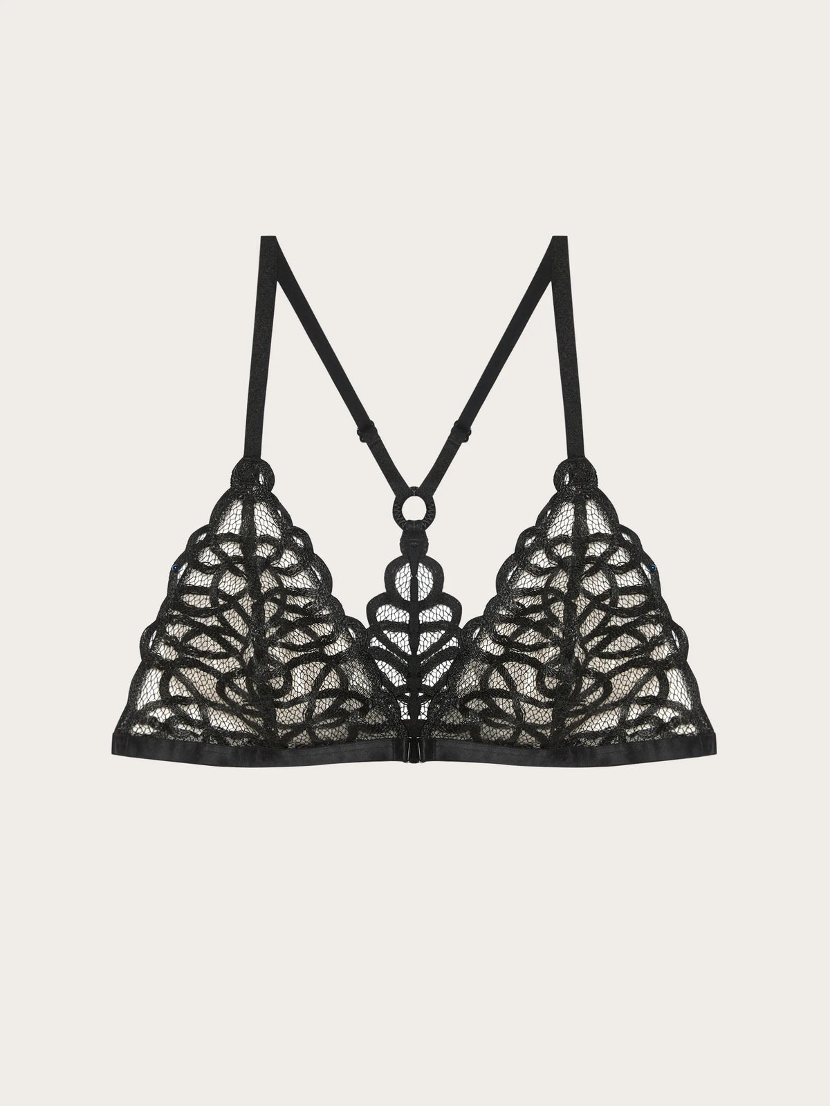 Yamamay BLACK Women Triangle Bra - Office Allure SKU: ITRD193006_072 Image 05