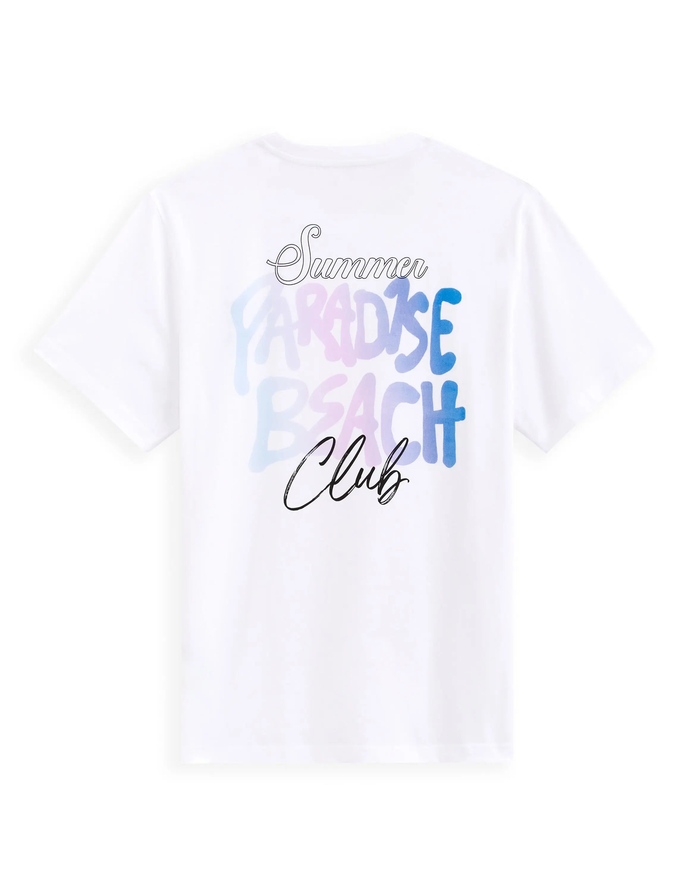 100% Cotton Boxy Crew Neck T-Shirt - White_05