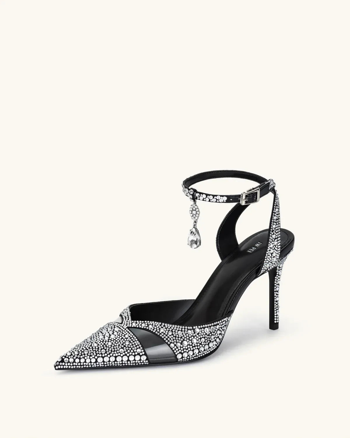 JW PEI_Black_Haidi Artificial Crystal Pumps_JF30405-1_Black_02