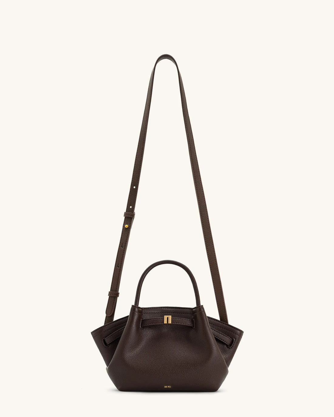 JW PEI_Dark Brown_Hana Mini Tote Bags_JH306A03-34_Dark Brown_02