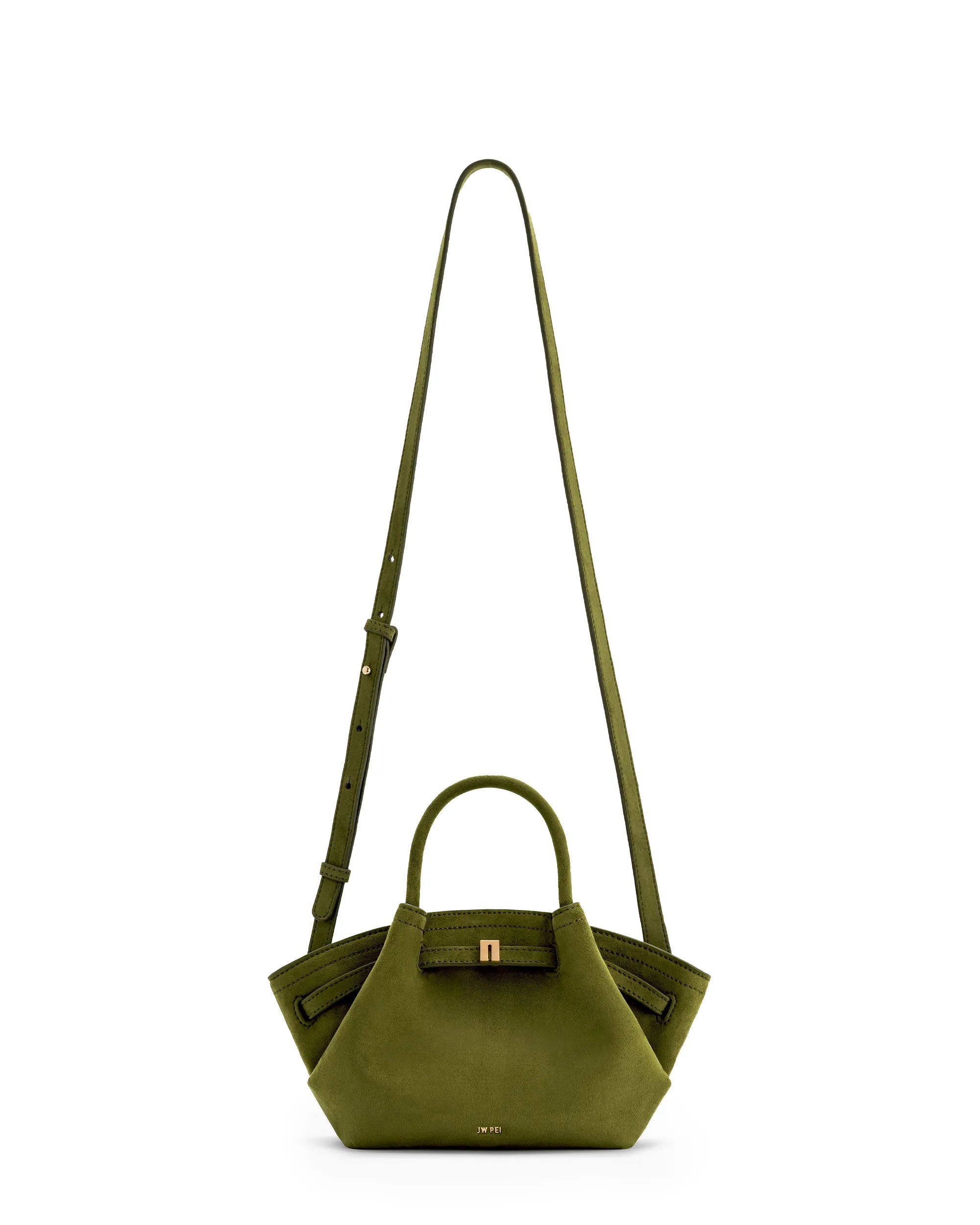 JW PEI_Dark Olive_Hana Mini Faux Suede Tote Bags_JH306A03-7_Dark Olive_02