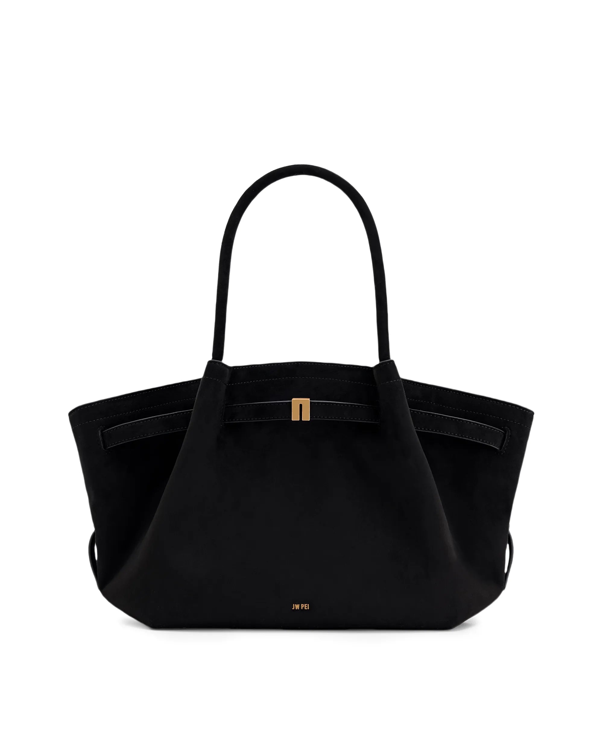 JW PEI_Black_Hana Medium Faux Suede Tote Bags_JH306B04-1_Black_01