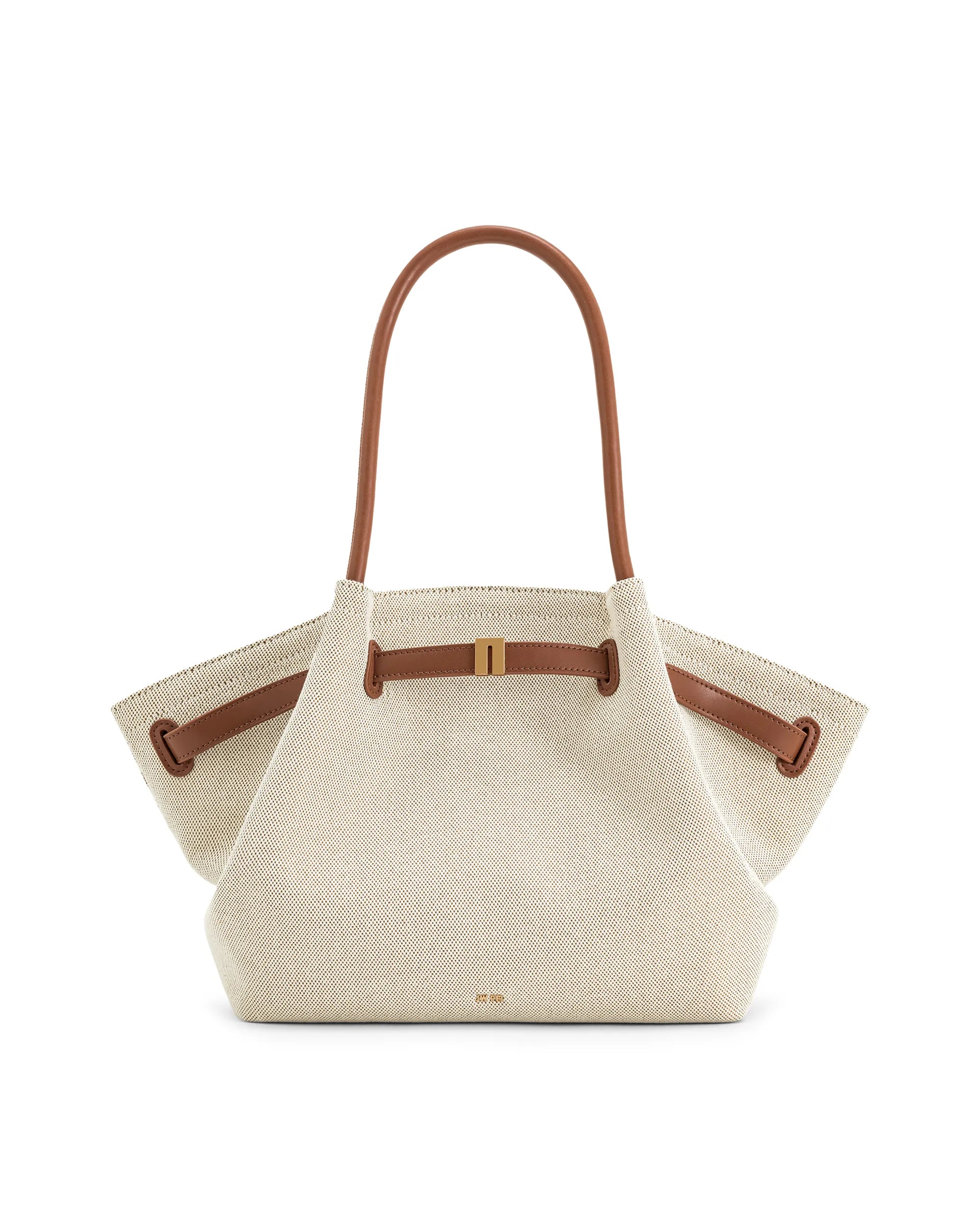 JW PEI_Brown Canvas_Hana Medium Tote Bags_JH306B04-31_Brown Canvas_01